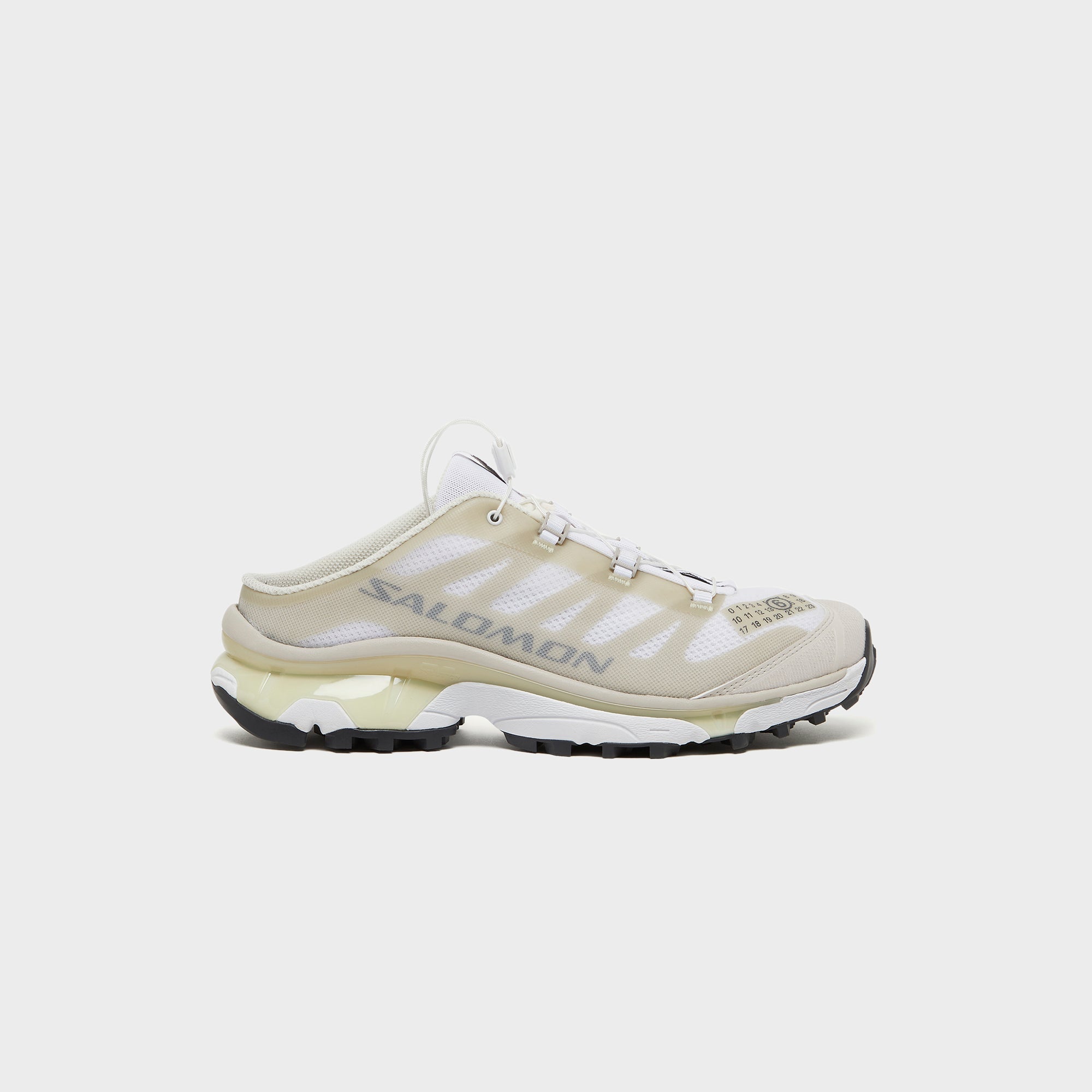 X Salomon Wmns Xt 4 Mule White Maison margiela – Гарантія оригінальності – боковий вид