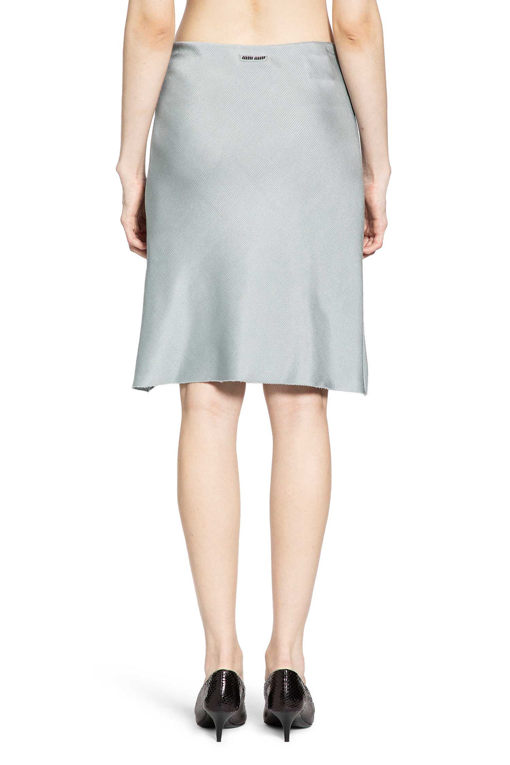 Silk Knit MIDI Skirt Miu miu оригінал – Купити в Україні – збільшений вид