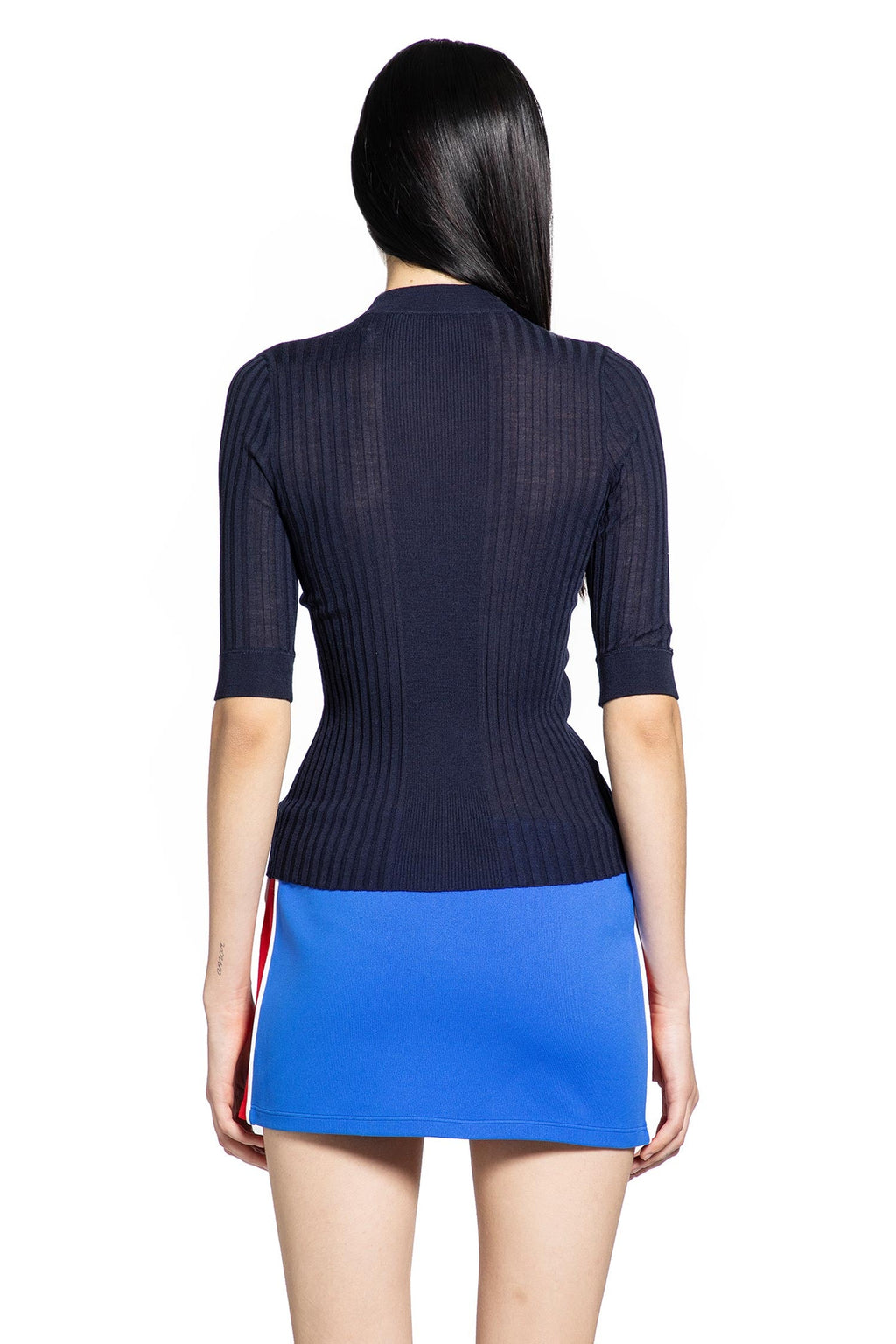 Ribbed-Knit Wool Top Miu miu оригінал – Купити в Україні – збільшений вид
