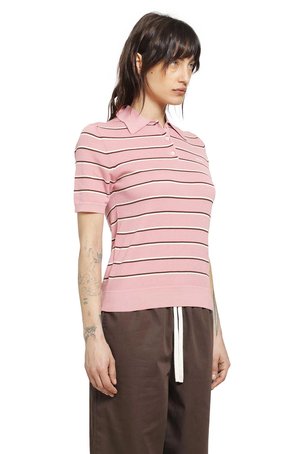 Оригінальна Short-Sleeve Polo Miu miu – детальний вид