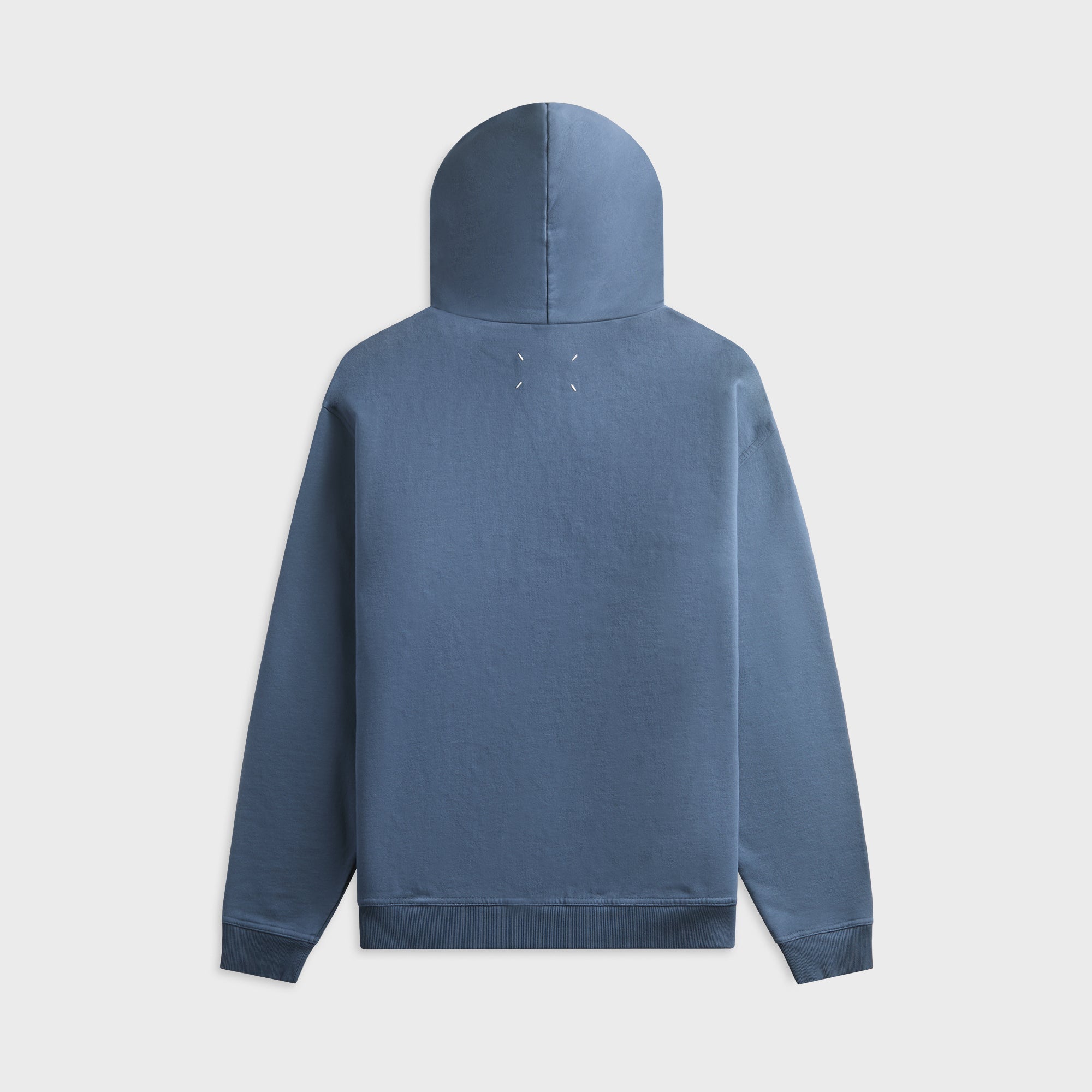 Logo Hoodie Lapis Blue Maison margiela – Гарантія оригінальності – вид ззаду