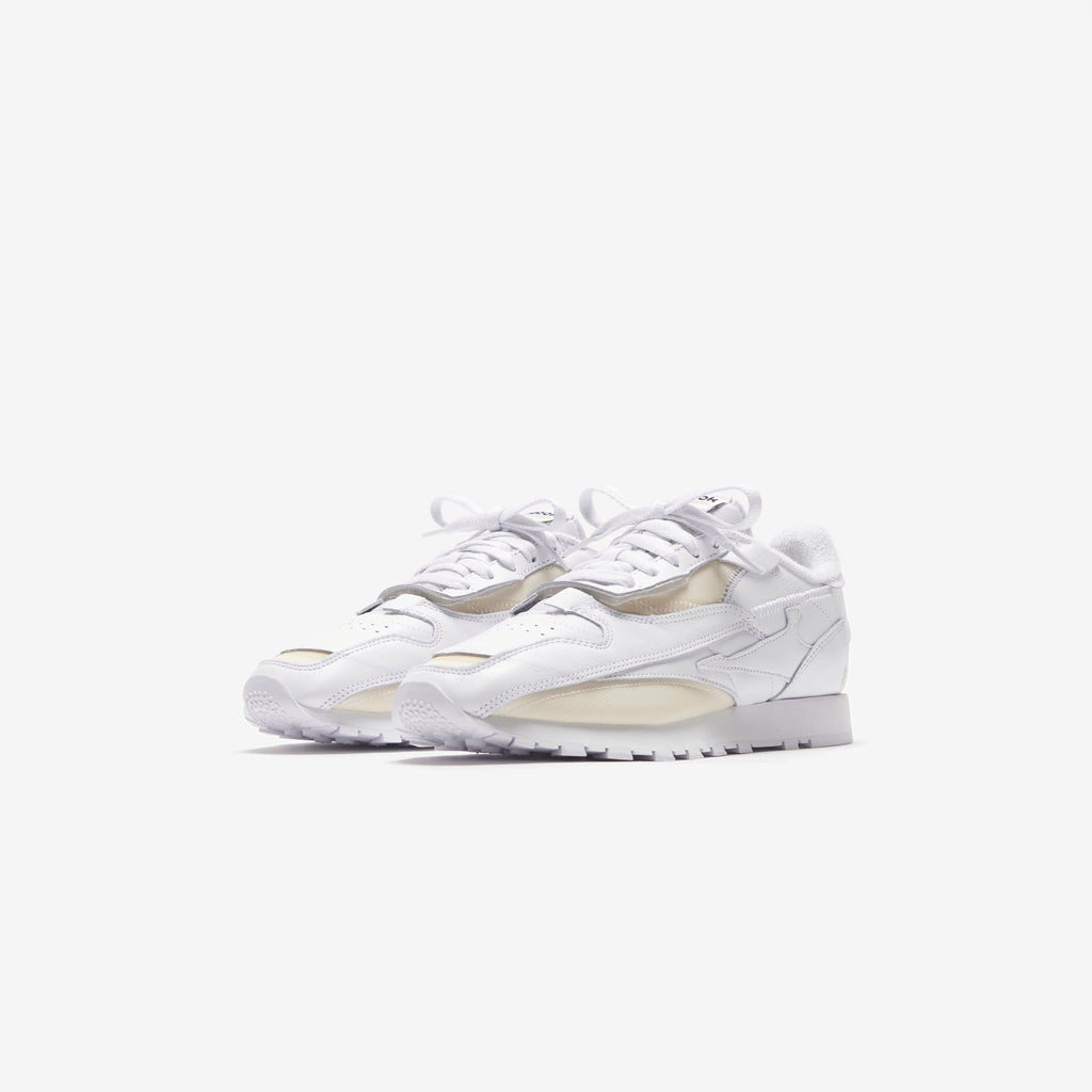 Оригінальна X Reebok Classic Leather White Maison margiela – вид ззаду