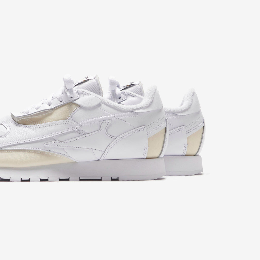 Оригінальна X Reebok Classic Leather White Maison margiela – детальний вид