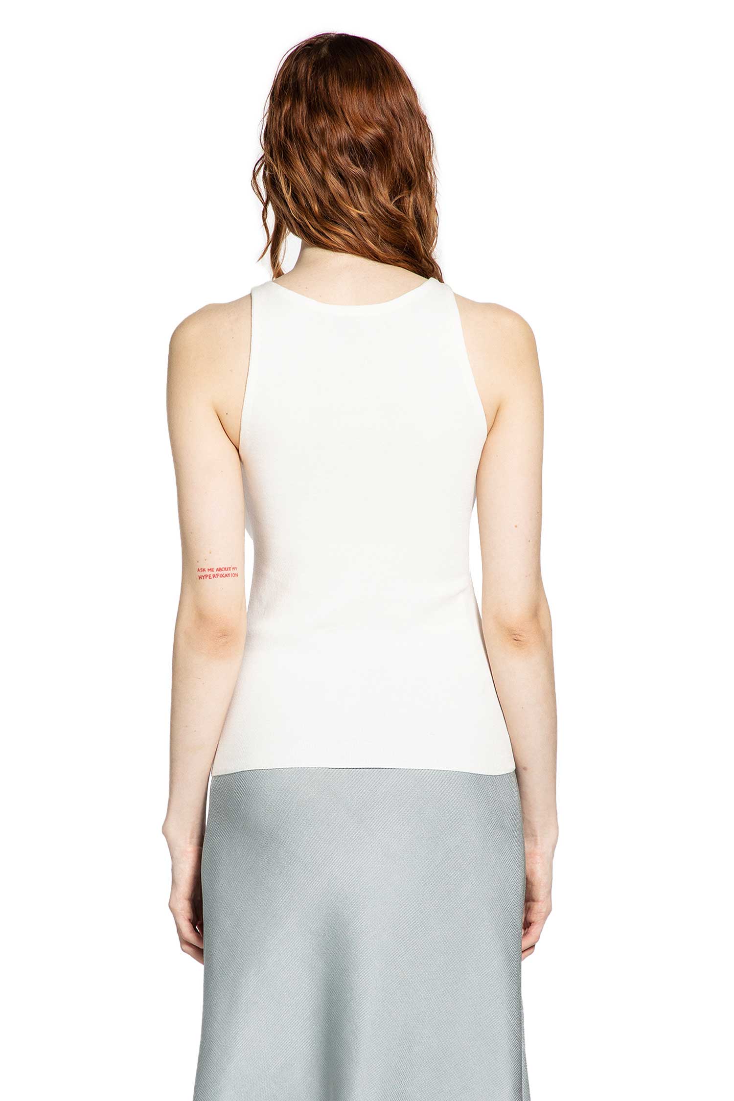 Cotton Knit Tank Top Miu miu – Гарантія оригінальності – збільшений вид