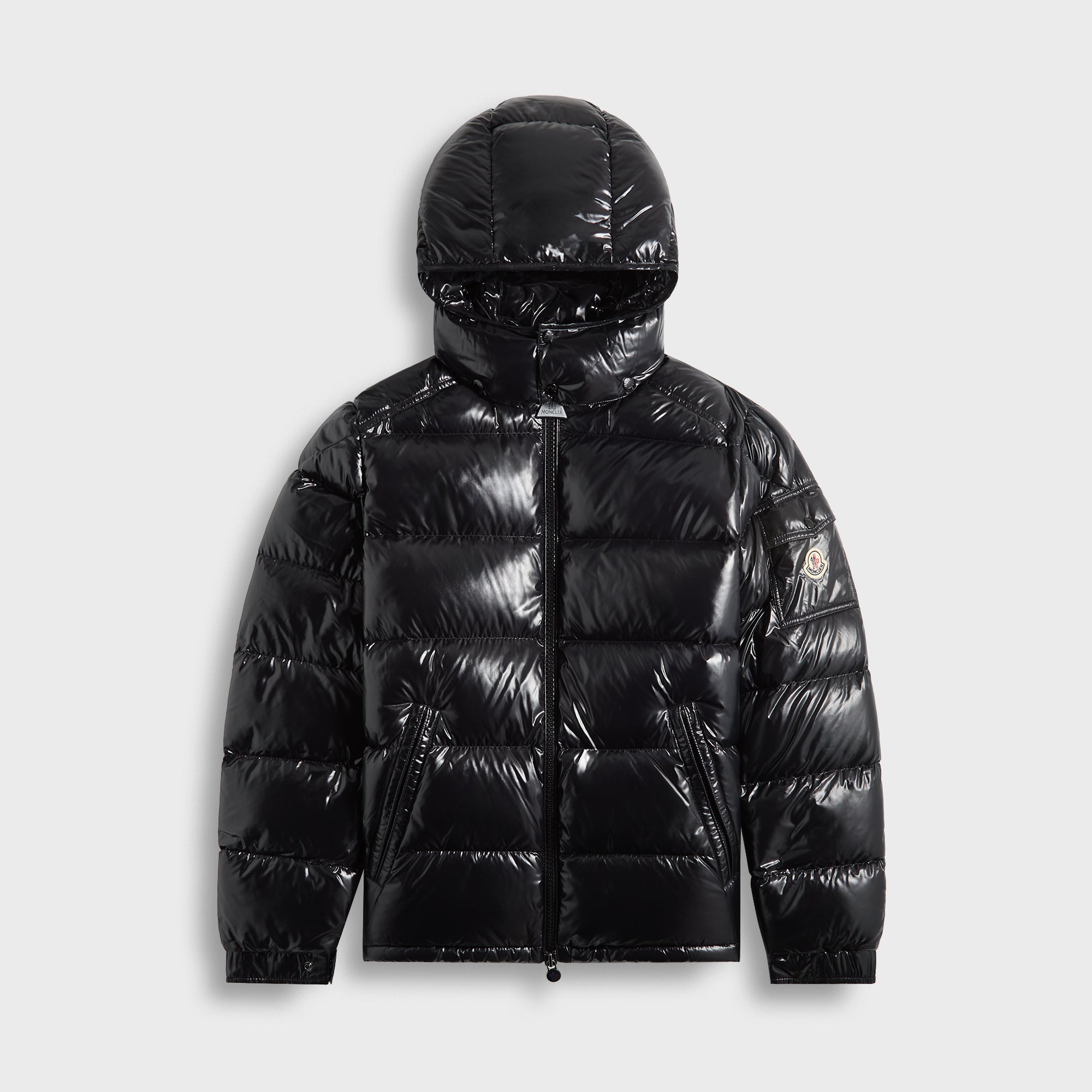 Maya Jacket Black Moncler оригінал – Купити в Україні – боковий вид