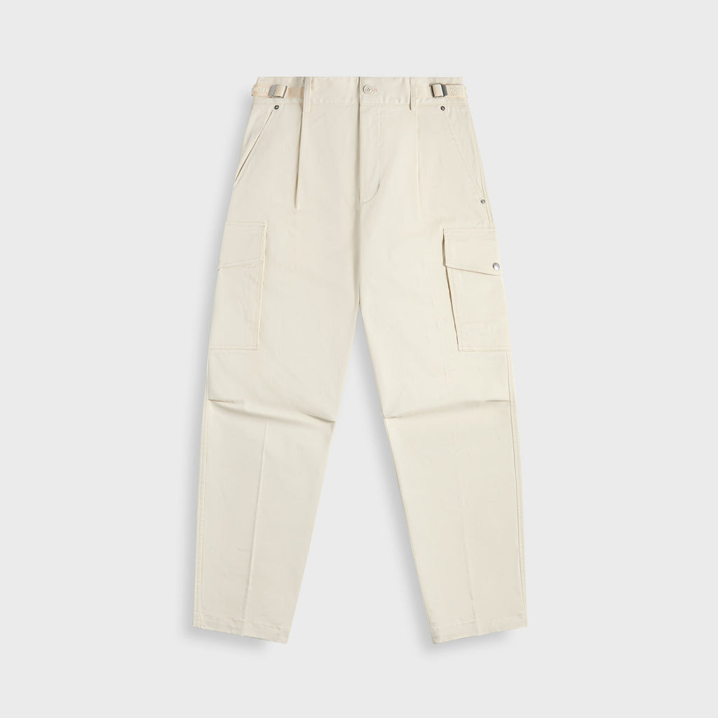 Trousers White Moncler – Гарантія оригінальності – боковий вид