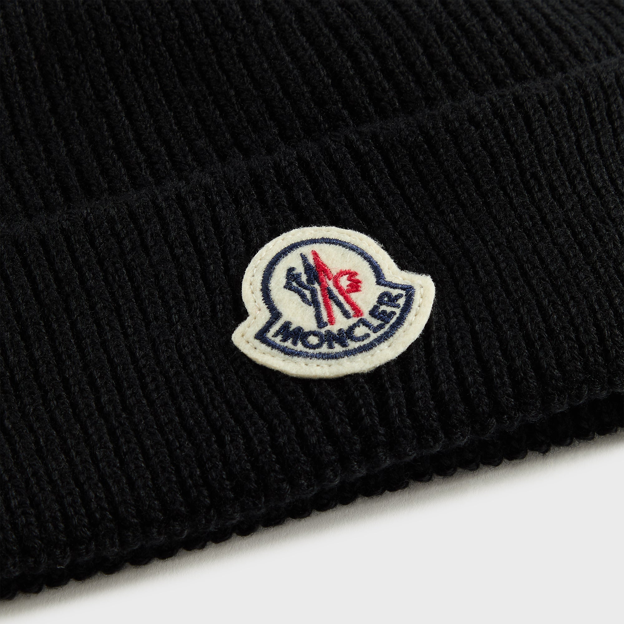 Beanie Black Moncler – Гарантія оригінальності – детальний вид