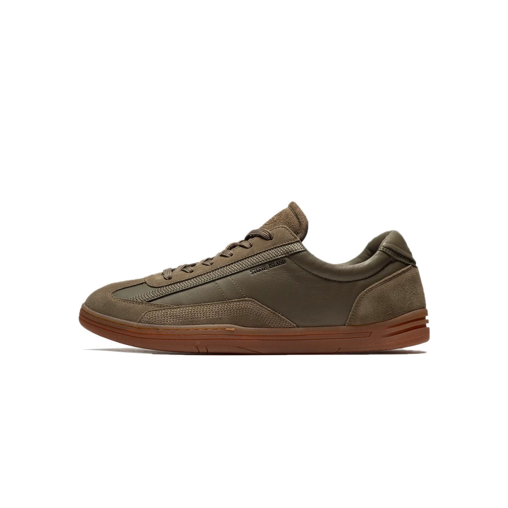 Mens Rock Military Green Shoes Stone island – Гарантія оригінальності – боковий вид