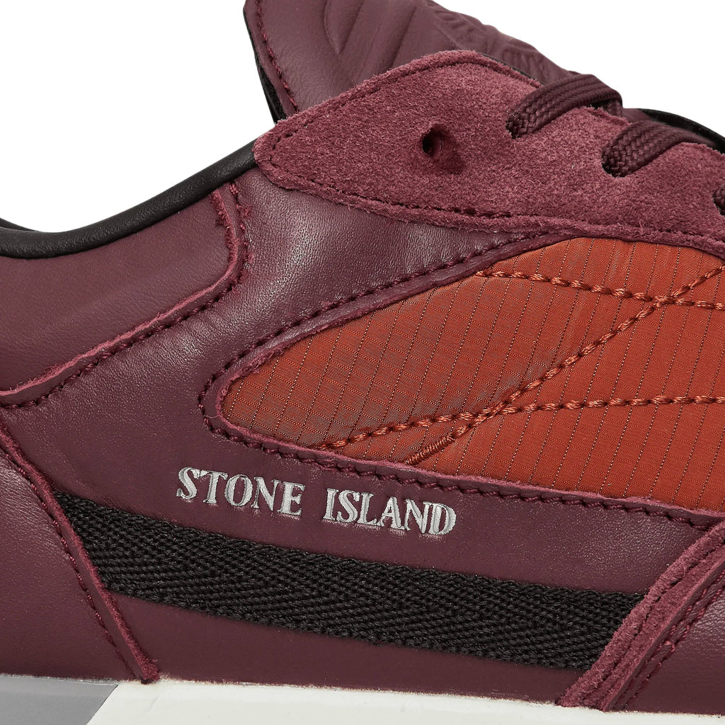 Mens Football Burgundy Shoes Stone island оригінал – Купити в Україні – збільшений вид