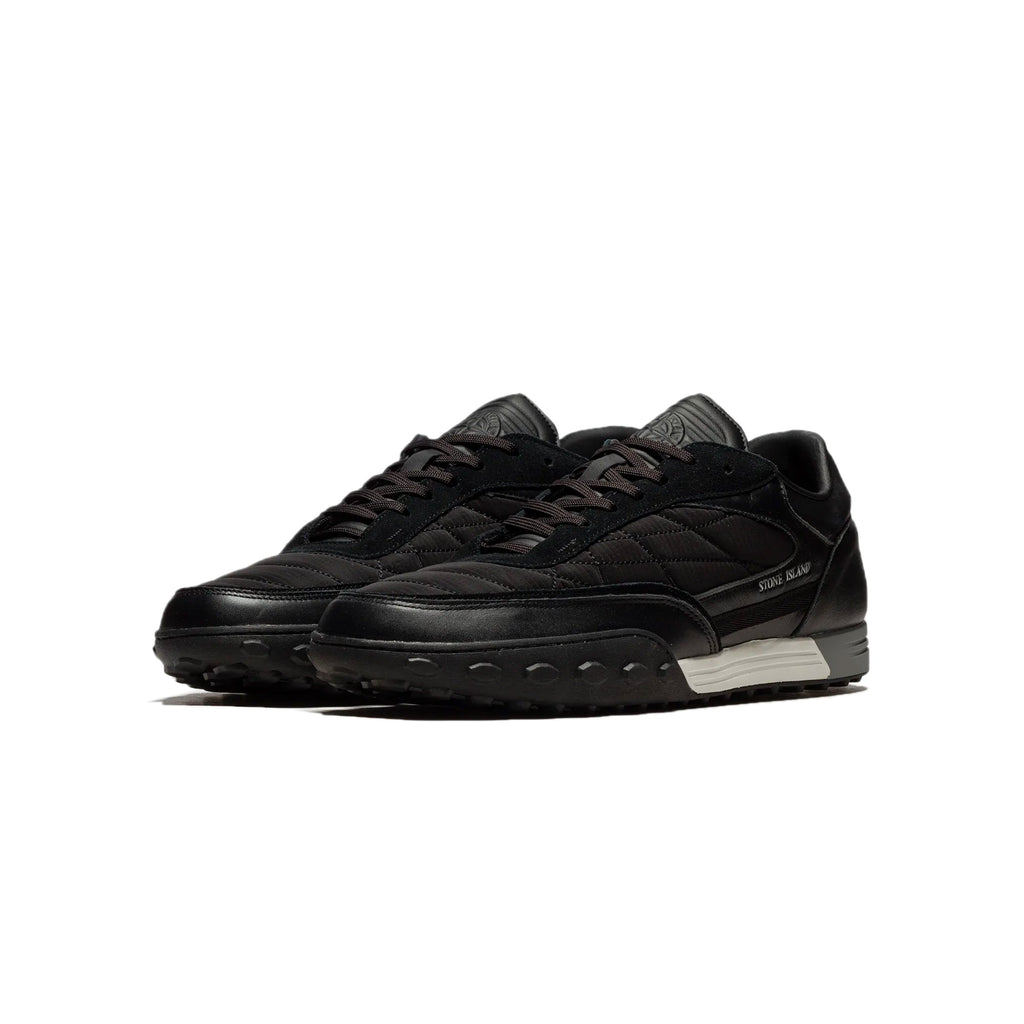 Mens Football Black Shoes Stone island – Гарантія оригінальності – вид ззаду