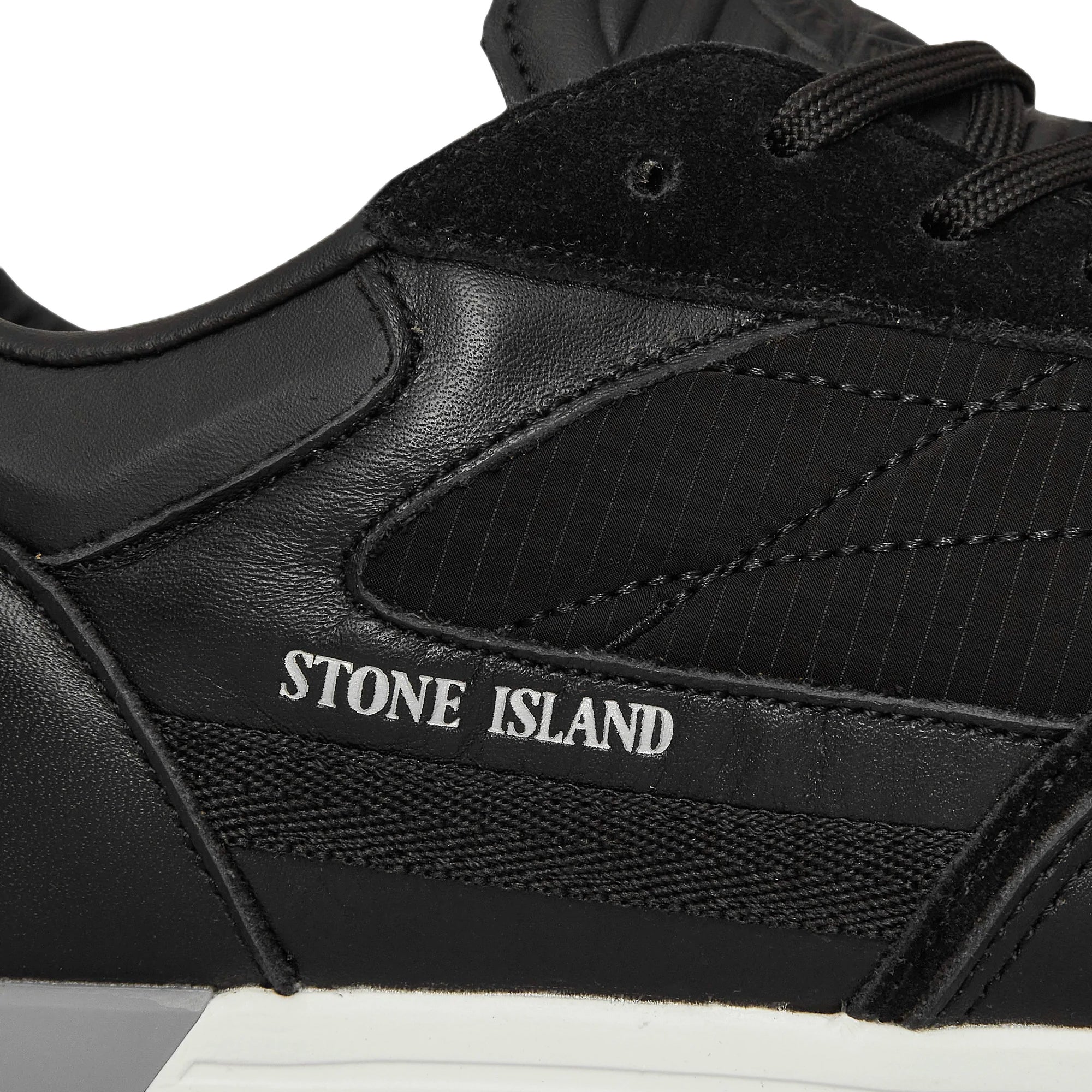 Mens Football Black Shoes Stone island – Гарантія оригінальності – збільшений вид - STONE ISLAND