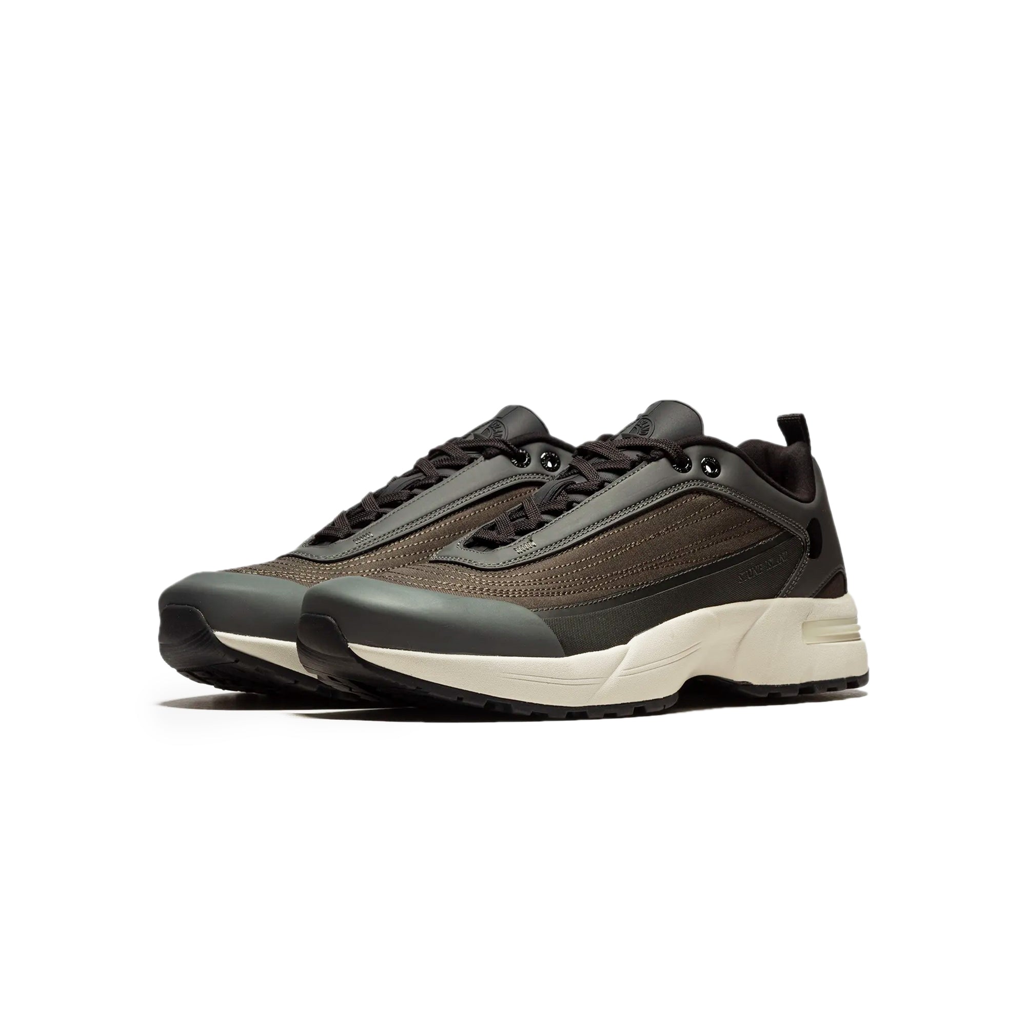 Оригінальна Mens Grime Black Shoes Stone island – вид ззаду - STONE ISLAND