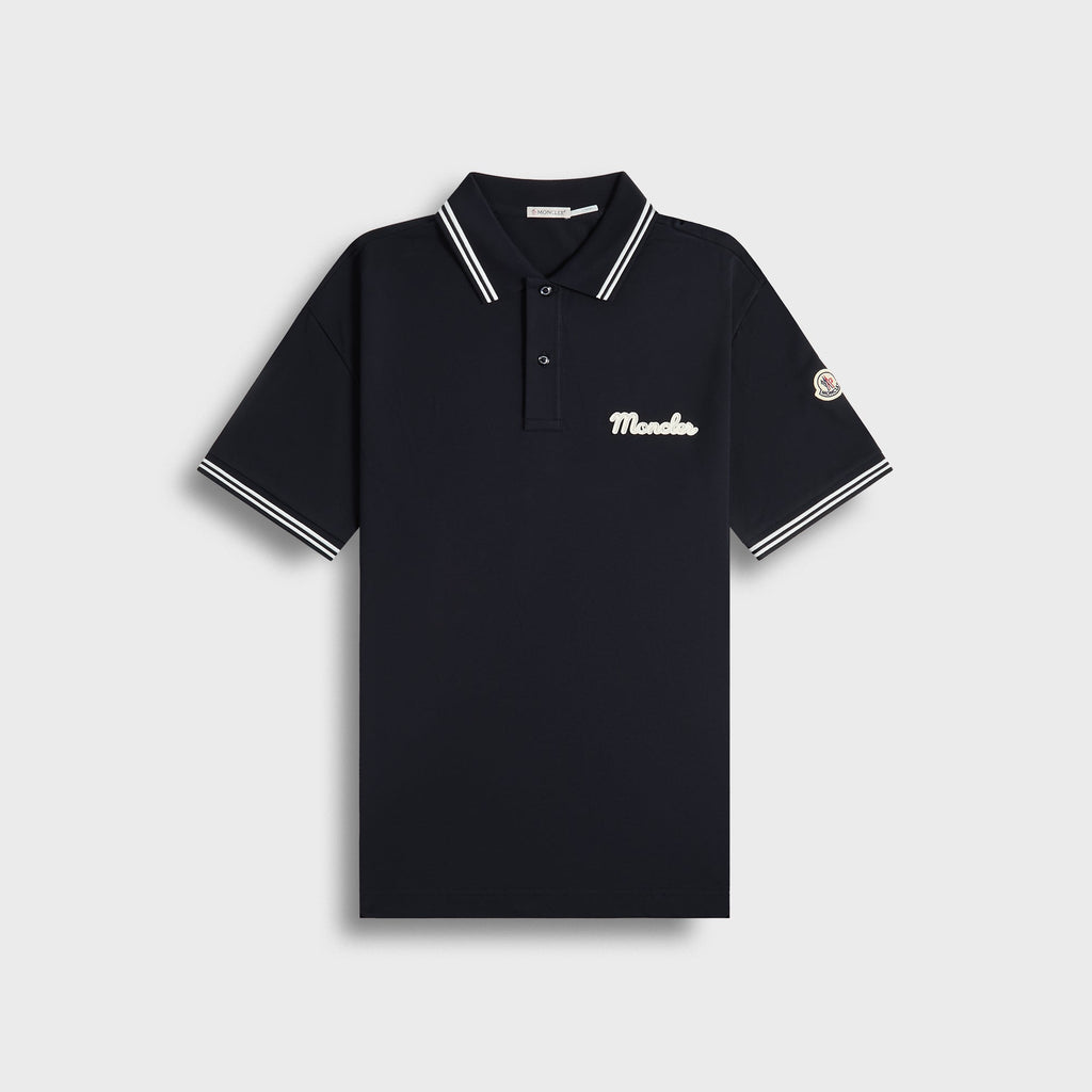 Logo Polo Navy Moncler оригінал – Купити в Україні – боковий вид