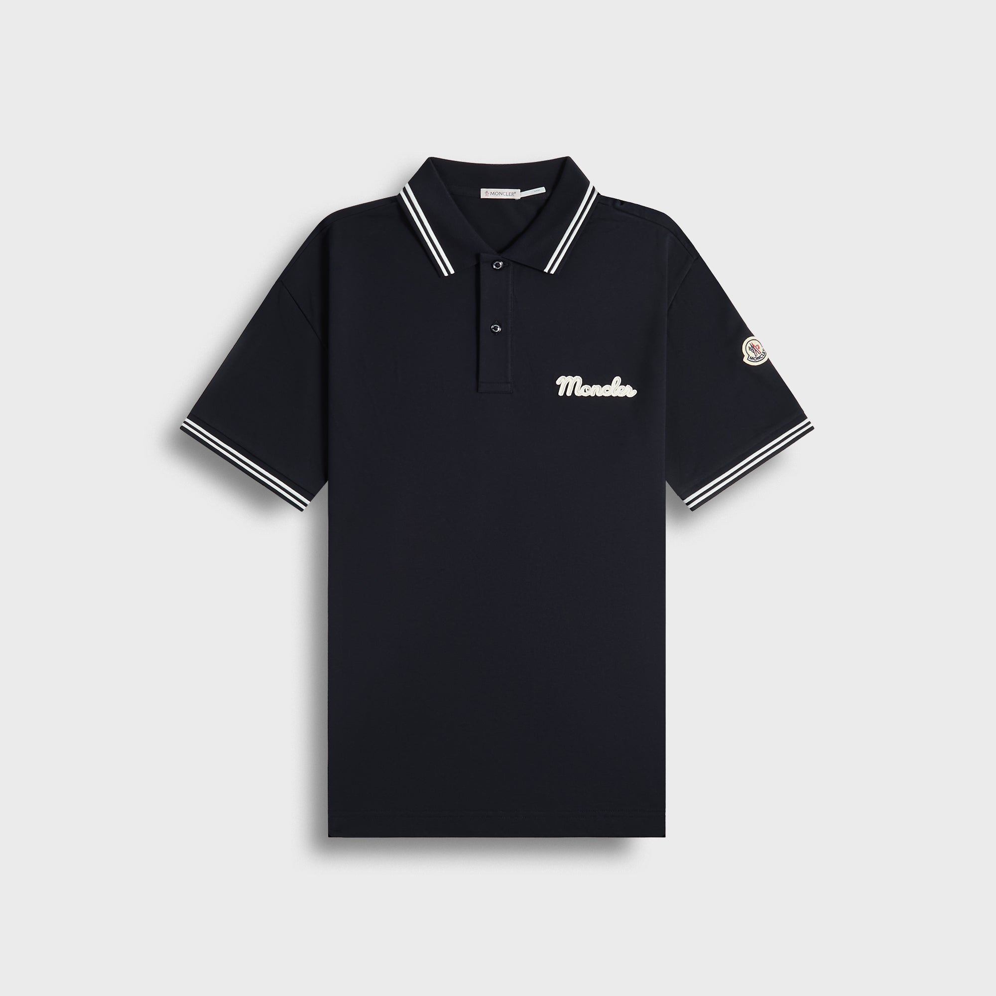 Logo Polo Navy Moncler оригінал – Купити в Україні – боковий вид