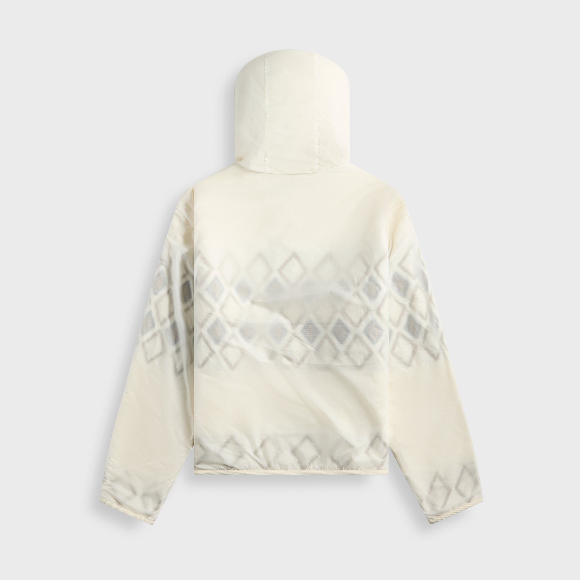 Оригінальна Reversible Wool Zip Up Hoodie White Moncler – вид ззаду - MONCLER