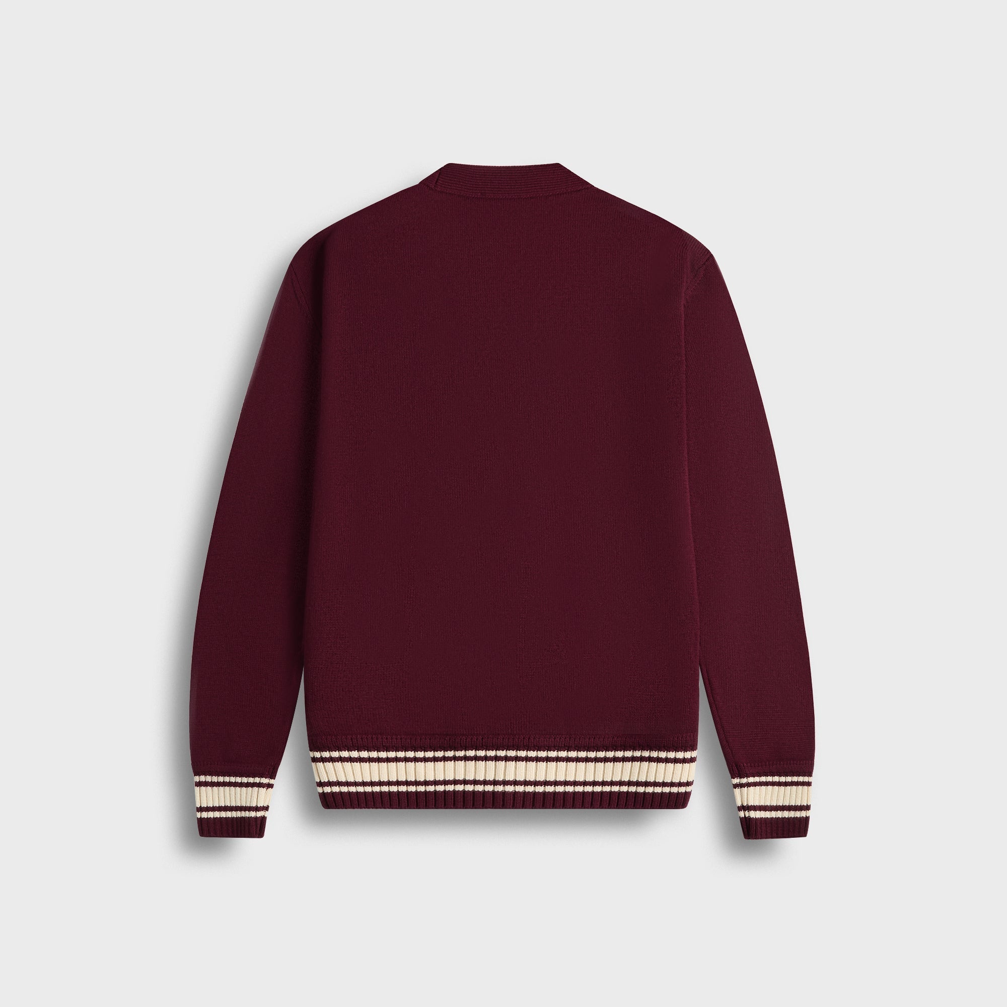 Оригінальна Varsity Cardigan Red Moncler – вид ззаду - MONCLER