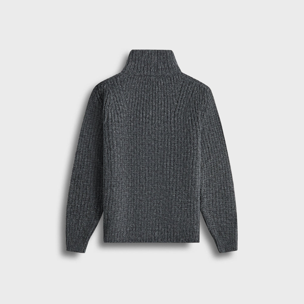 Zip Up Cardigan Grey Moncler – Гарантія оригінальності – вид ззаду