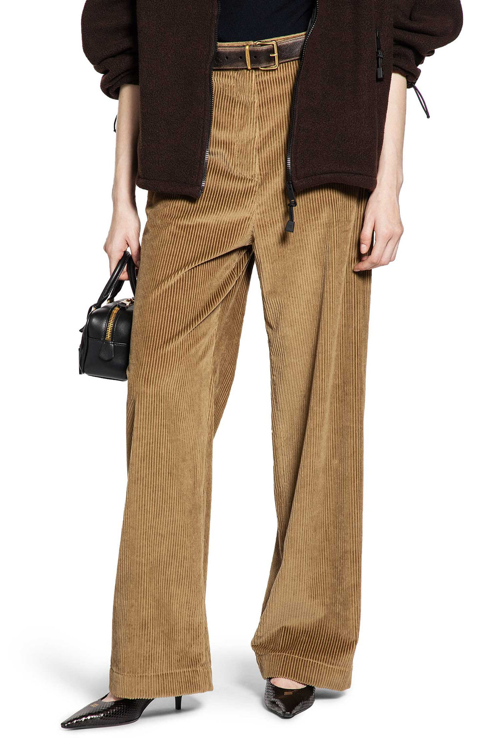Оригінальна Corduroy Pants Miu miu – боковий вид