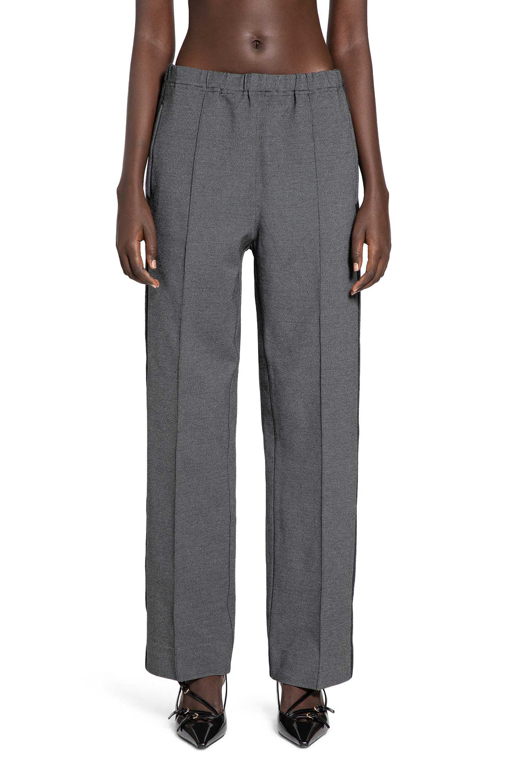 Straight Leg Trousers Miu miu оригінал – Купити в Україні – вид ззаду