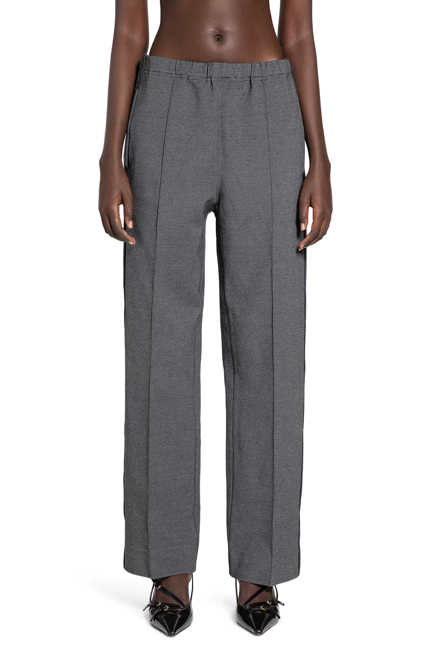 Straight Leg Trousers Miu miu оригінал – Купити в Україні – вид ззаду