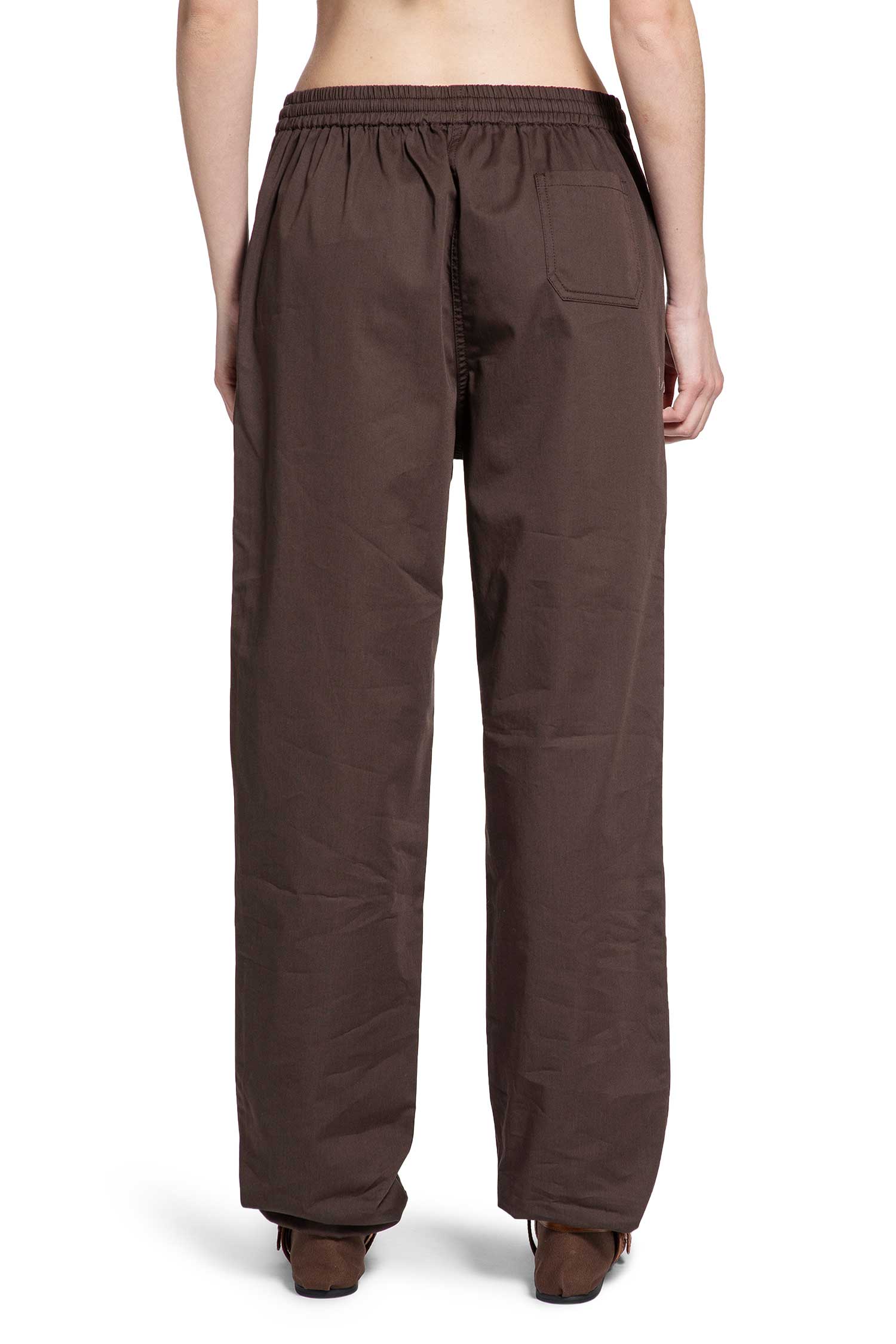 Оригінальна Cotton Twill Trousers Miu miu – збільшений вид