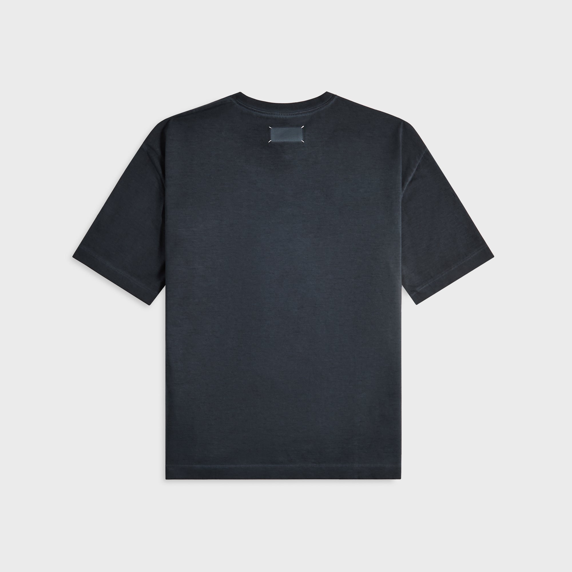 Оригінальна Oversized Garment Dye Tee Anthracite Maison margiela – вид ззаду