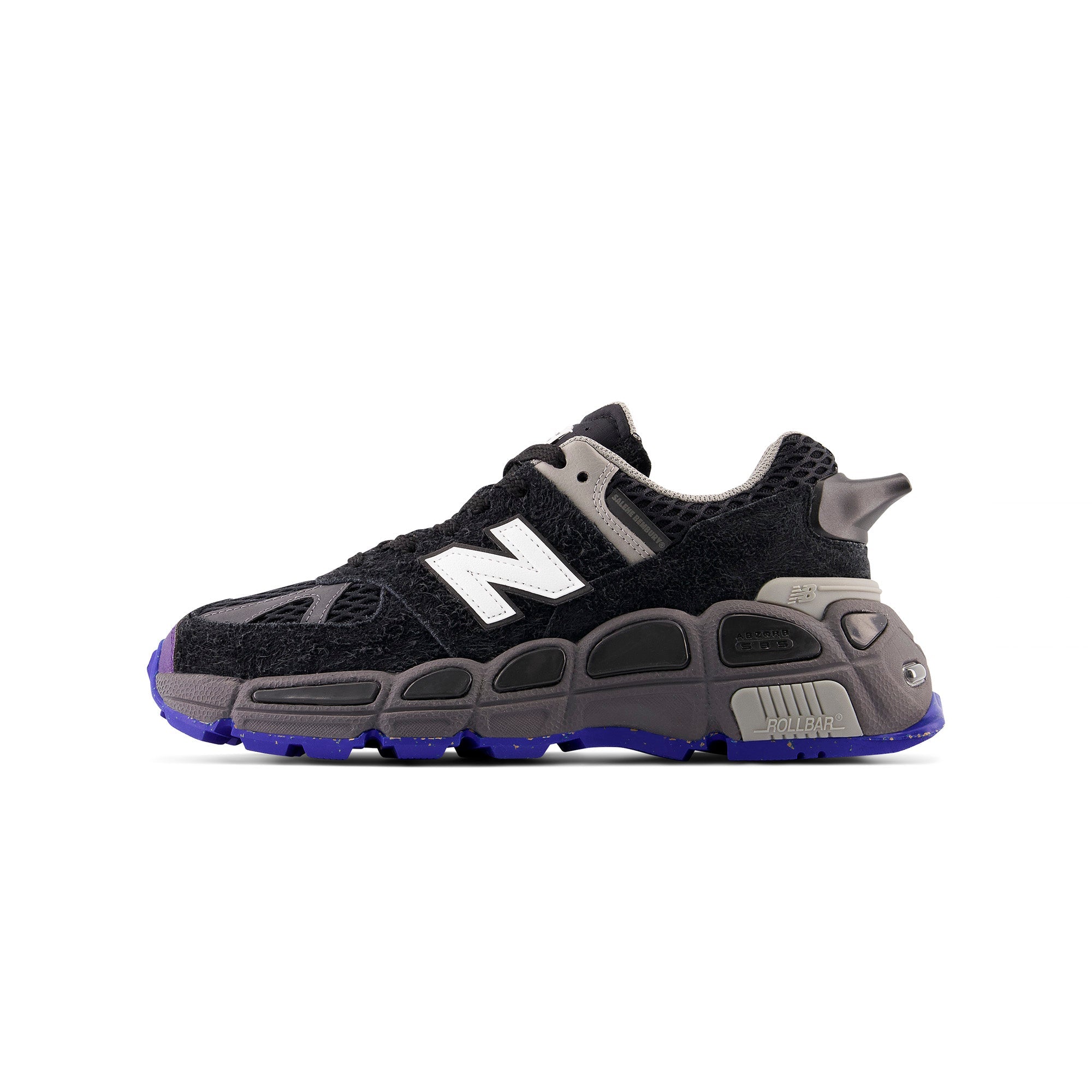 X Salehe Bembury Mens 574 Yurt Shoes Black New balance оригінал – Купити в Україні – боковий вид