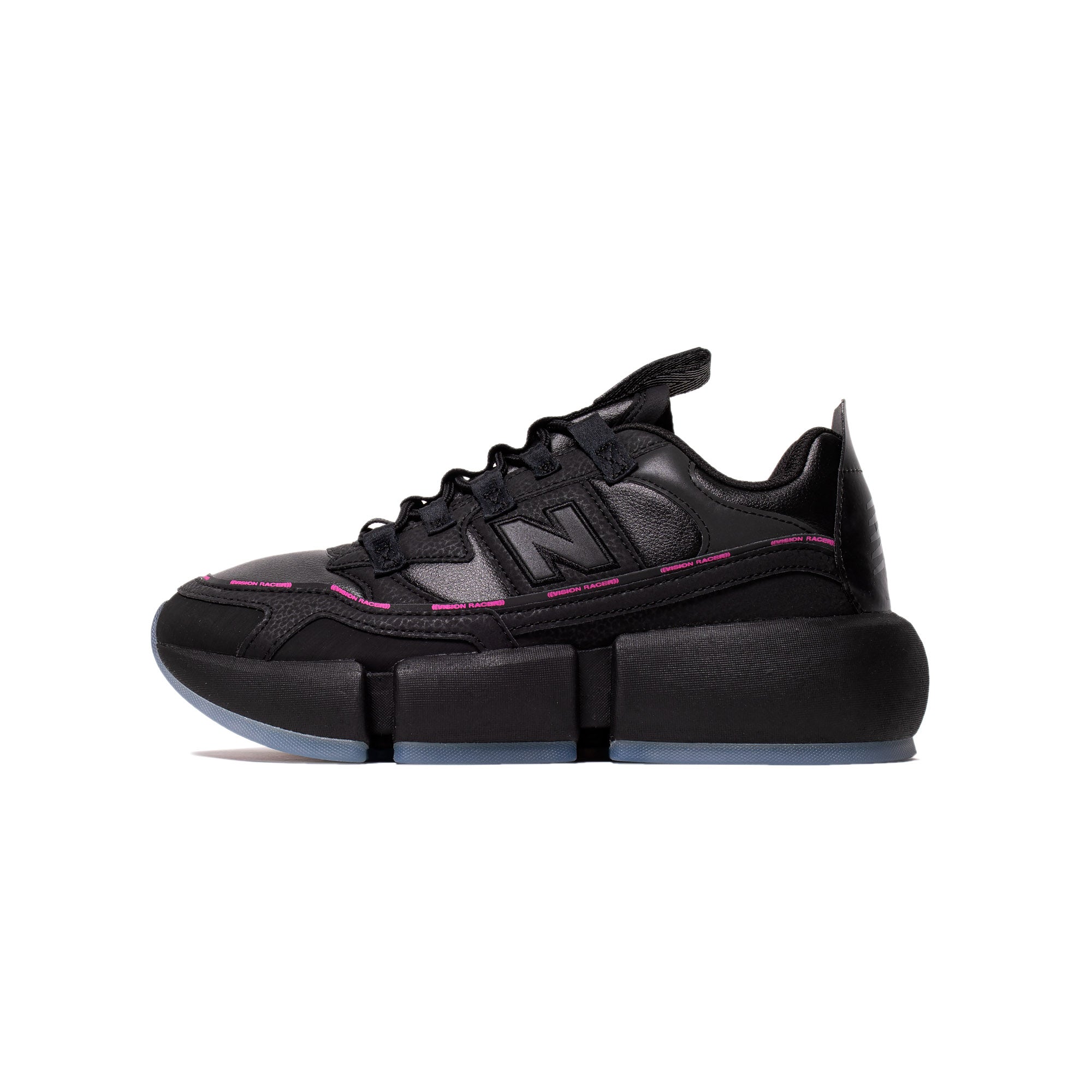 Оригінальна Men Vision Racer Jaden Smith Black Shoes New balance – боковий вид