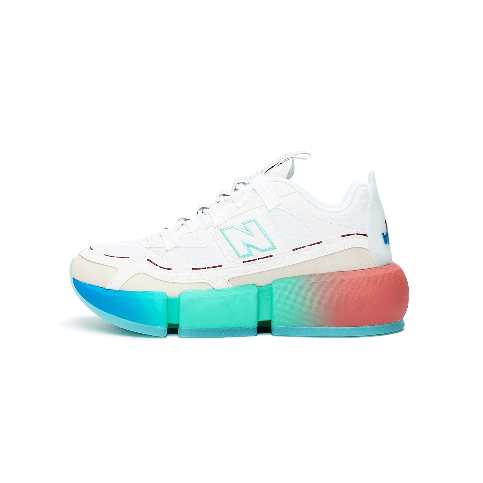 Mens Vision Racer Shoes White New balance оригінал – Купити в Україні – боковий вид