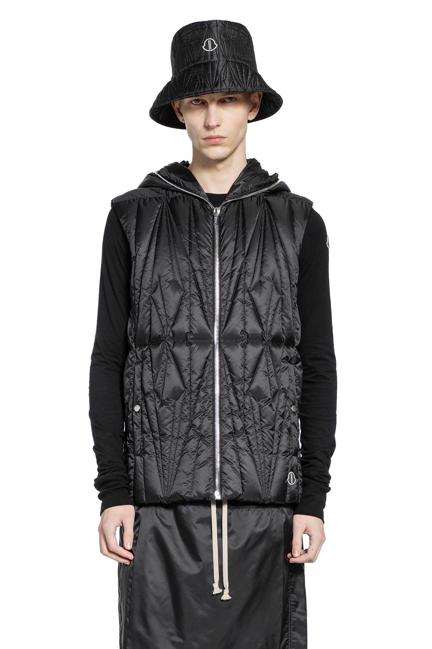 Moncler X Rick Owens Geocamo Vest Rick owens оригінал – Купити в Україні – боковий вид