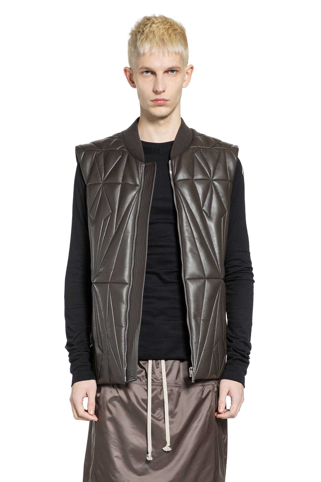 Оригінальна Moncler X Rick Owens Geocamo Flight Vest Rick owens – боковий вид