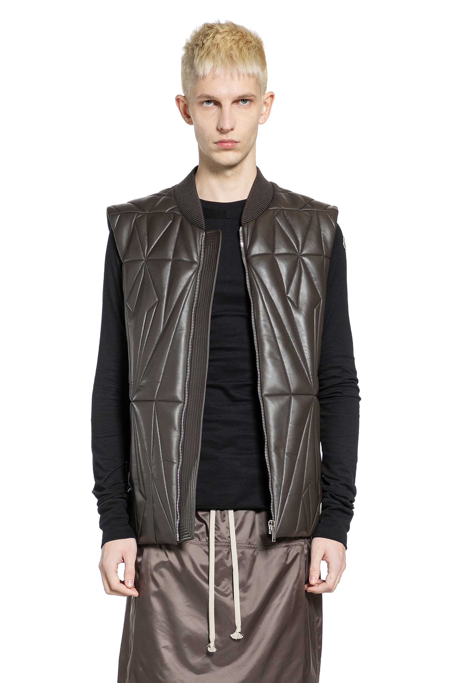Оригінальна Moncler X Rick Owens Geocamo Flight Vest Rick owens – боковий вид