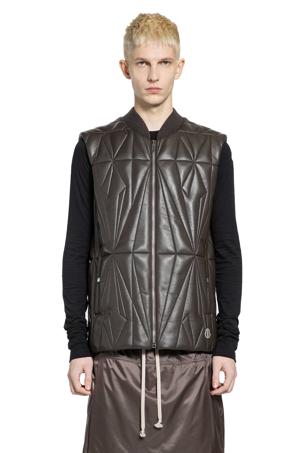 Оригінальна Moncler X Rick Owens Geocamo Flight Vest Rick owens – вид ззаду