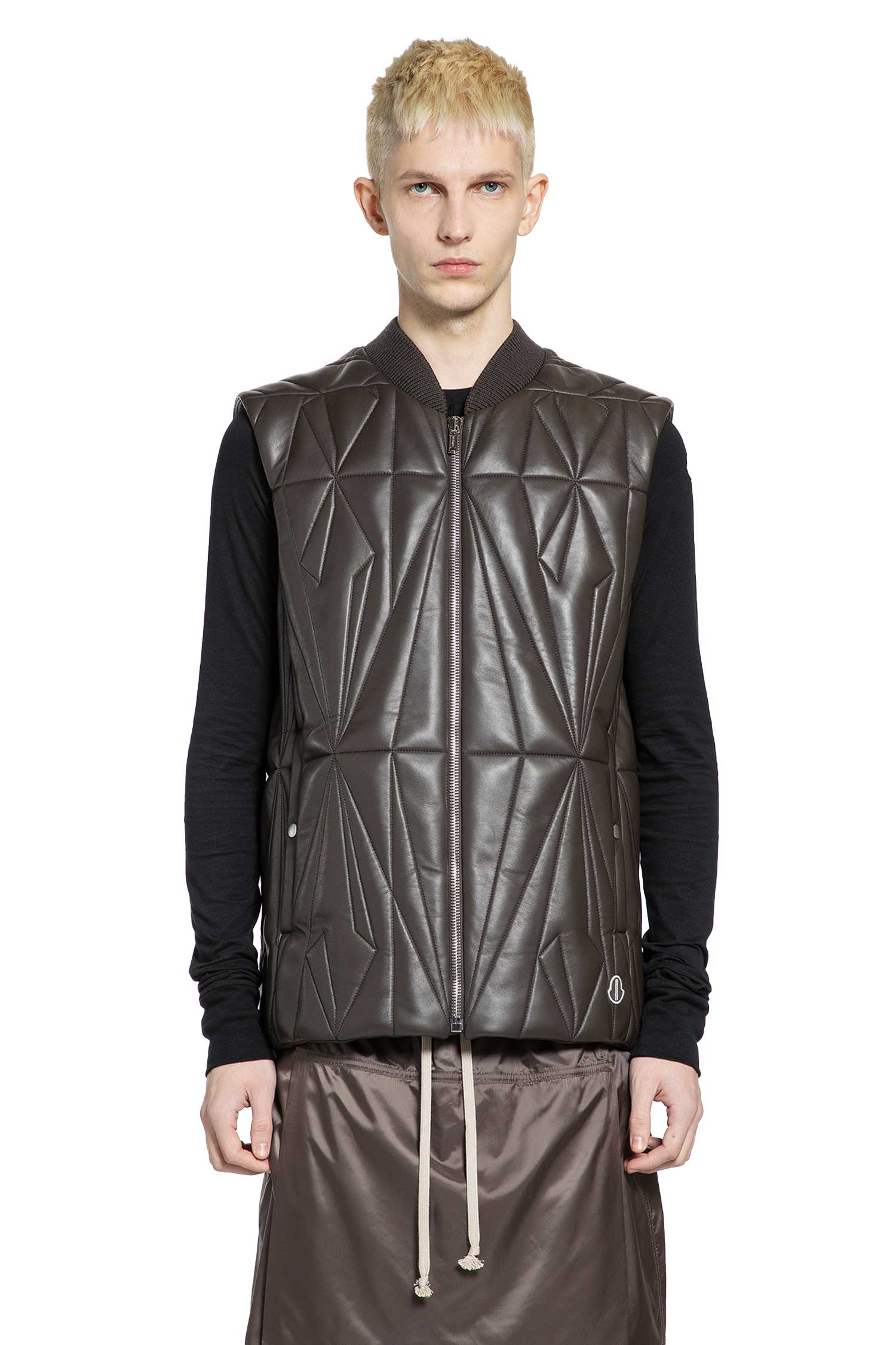 Оригінальна Moncler X Rick Owens Geocamo Flight Vest Rick owens – вид ззаду