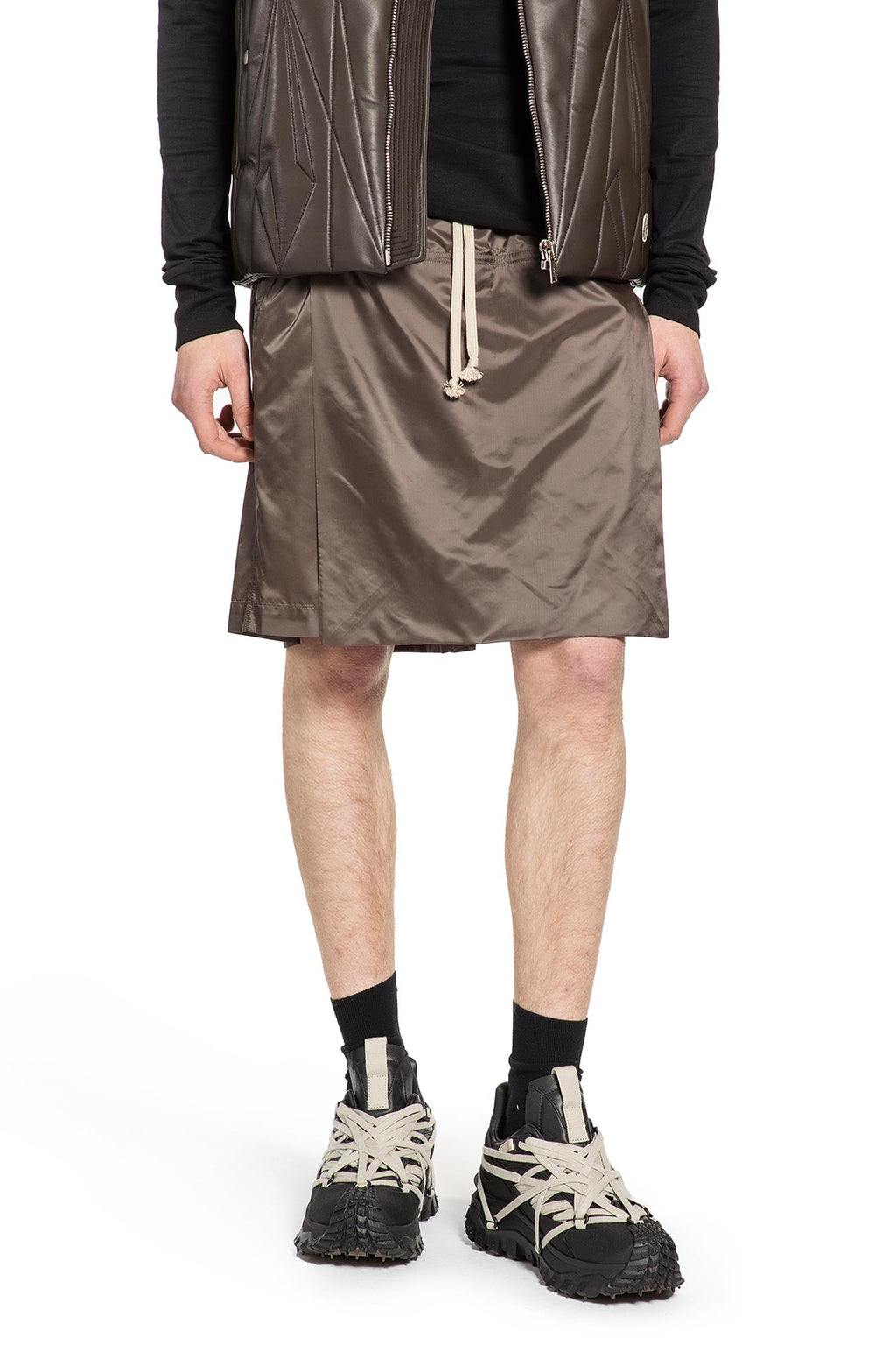 Moncler X Rick Owens Collaboration Kiltshorts Rick owens оригінал – Купити в Україні – боковий вид