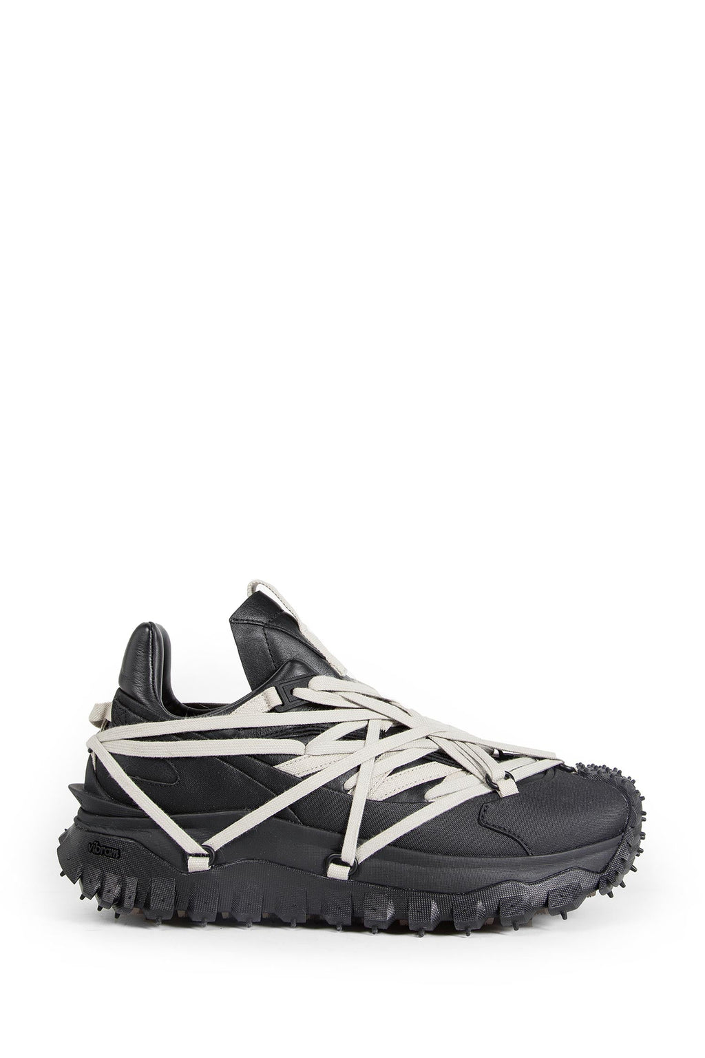 Moncler X Rick Owens Megalace Sneakers Rick owens – Гарантія оригінальності – боковий вид
