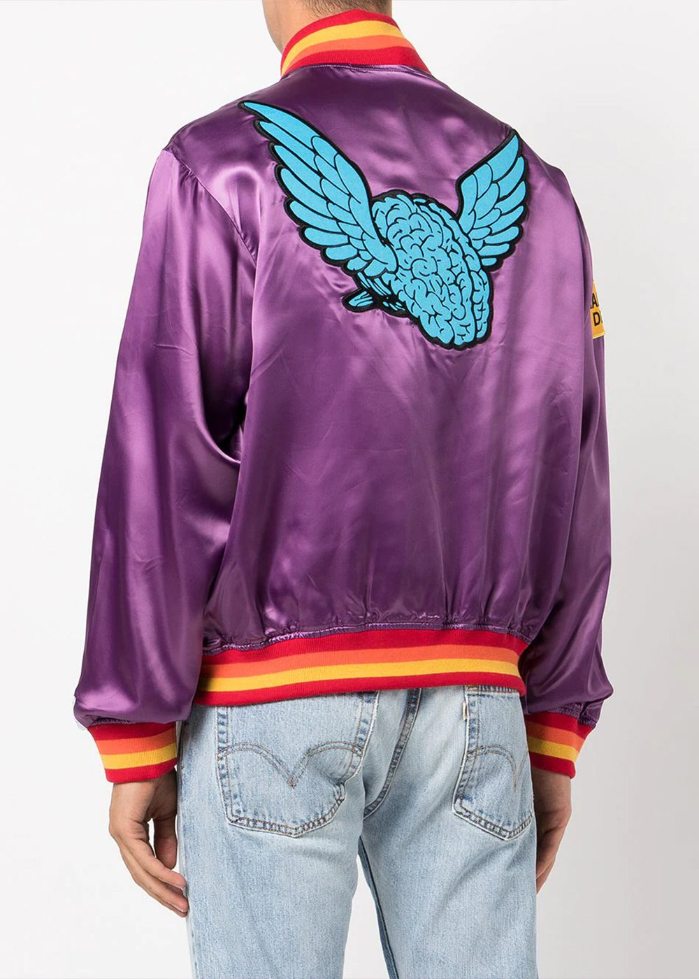 Purple Mvp Satin Jacket Gallery department – Гарантія оригінальності – детальний вид