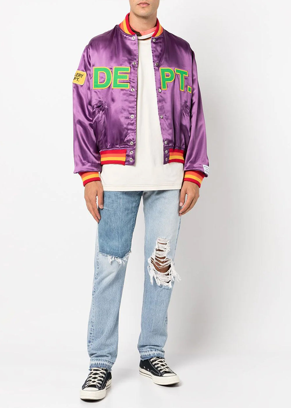 Purple Mvp Satin Jacket Gallery department – Гарантія оригінальності – збільшений вид