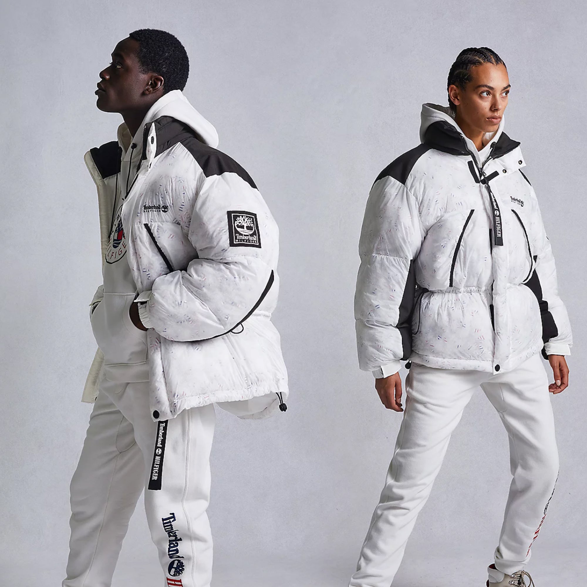 Оригінальна Tommy Hilfiger X Timberland Mens Ri Transparent Puffer Jacket Transparent Timberland – збільшений вид