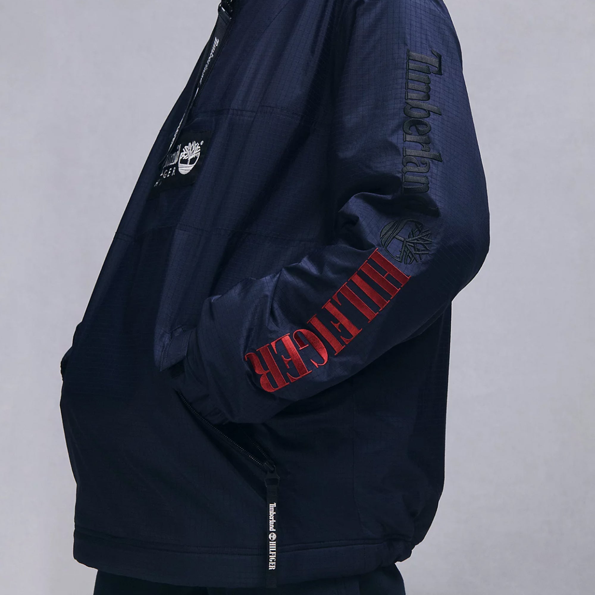 Оригінальна Tommy Hilfiger X Timberland Mens Ri Pop Over Jacket Desert Sky Timberland – детальний вид