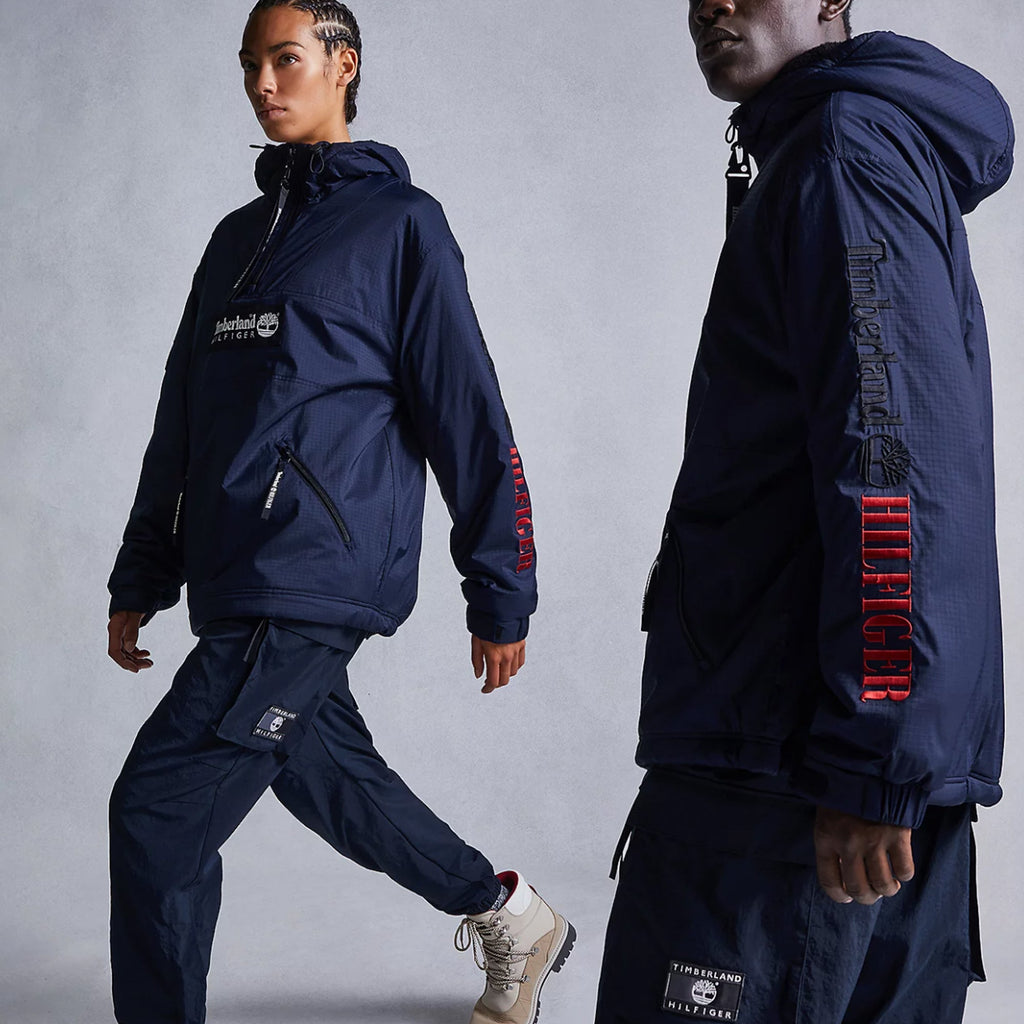 Оригінальна Tommy Hilfiger X Timberland Mens Ri Pop Over Jacket Desert Sky Timberland – збільшений вид