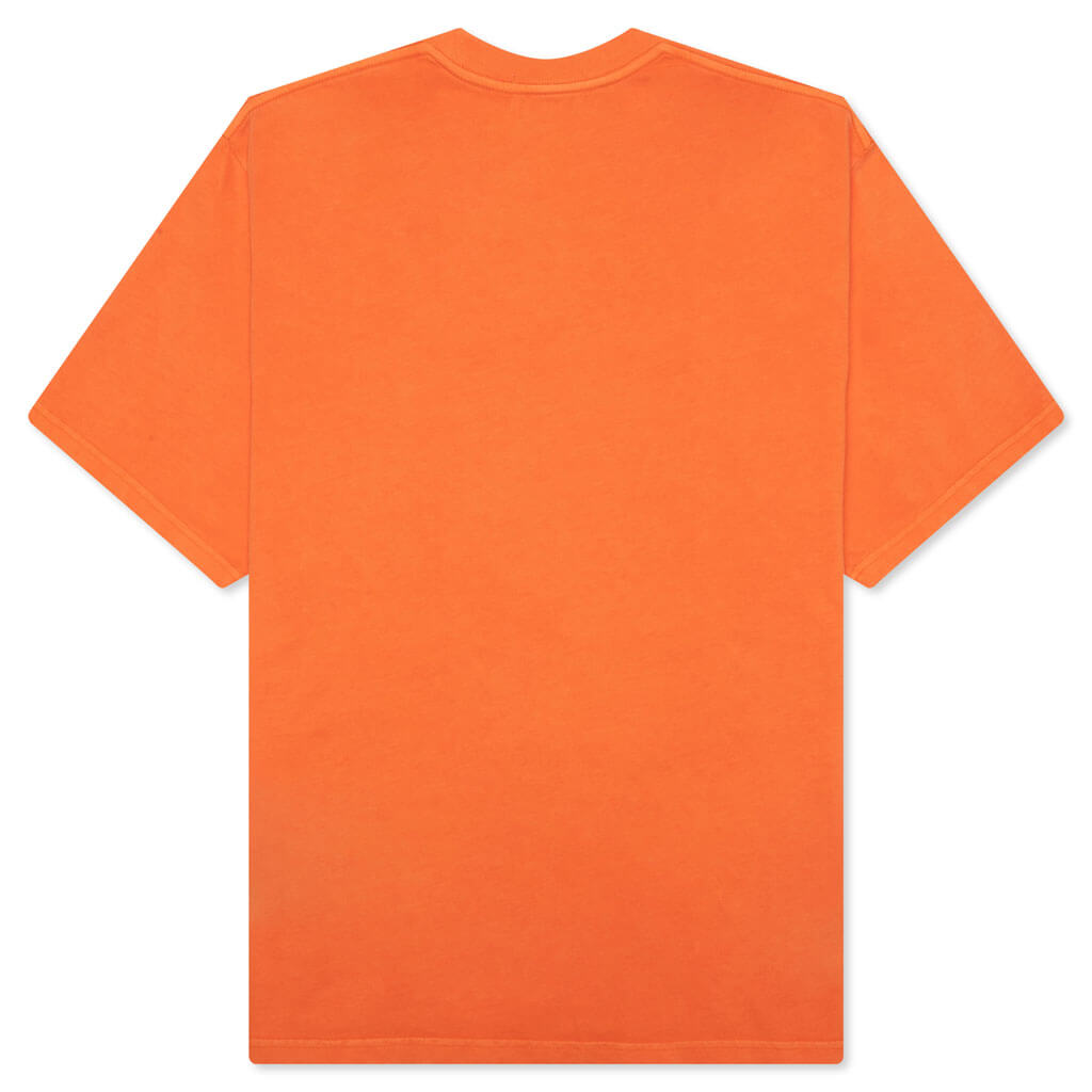 Оригінальна Mad College Garment Dyed Relaxed Fit Tee A bathing ape – вид ззаду