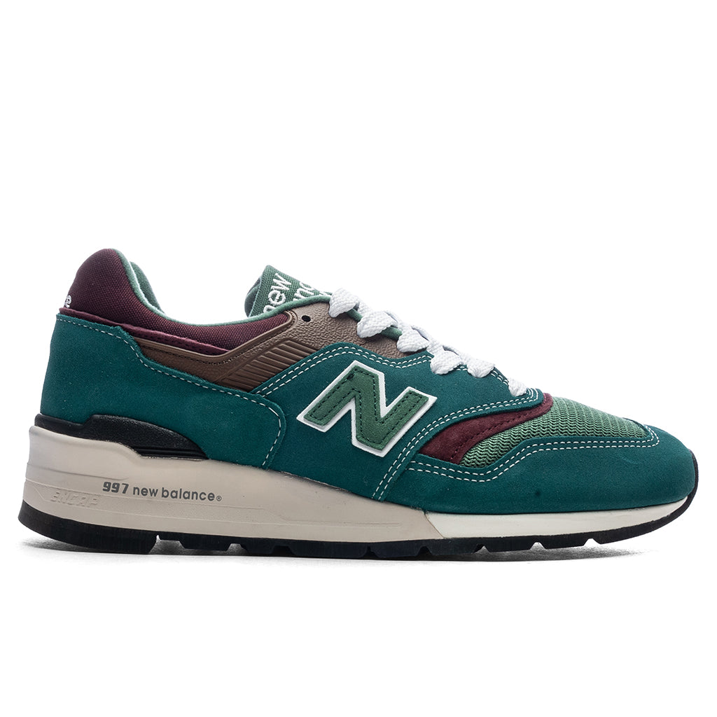 Made In Usa 997 Vintage Teal New balance – Гарантія оригінальності – боковий вид