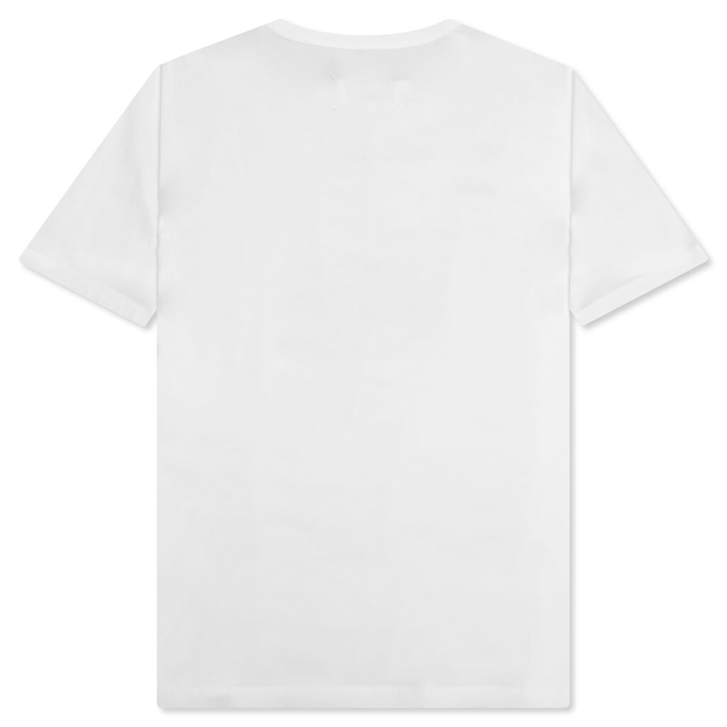 Numeric Logo Mako Cotton T-Shirt Maison margiela оригінал – Купити в Україні – вид ззаду