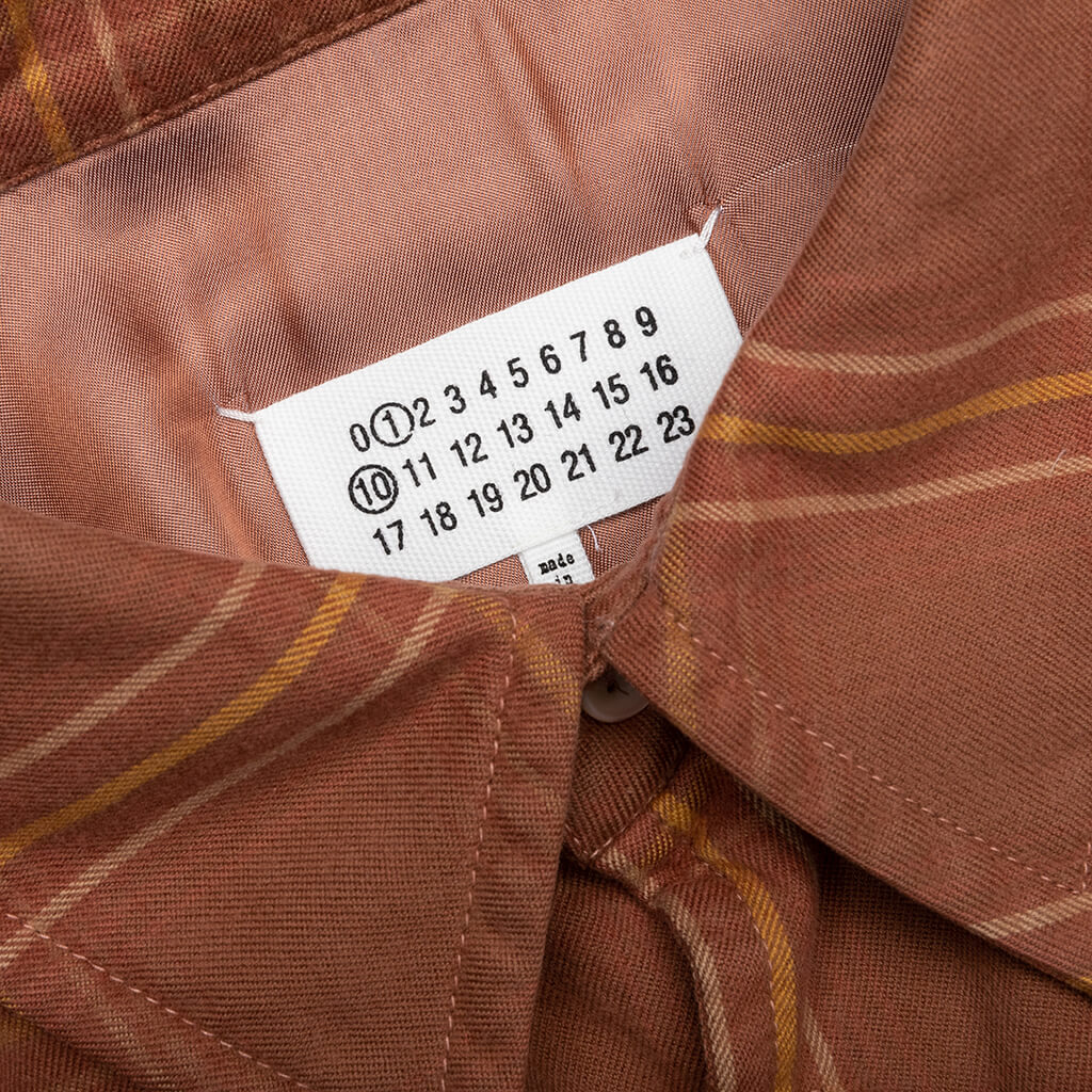 Check Oversized Shirt Maison margiela оригінал – Купити в Україні – детальний вид