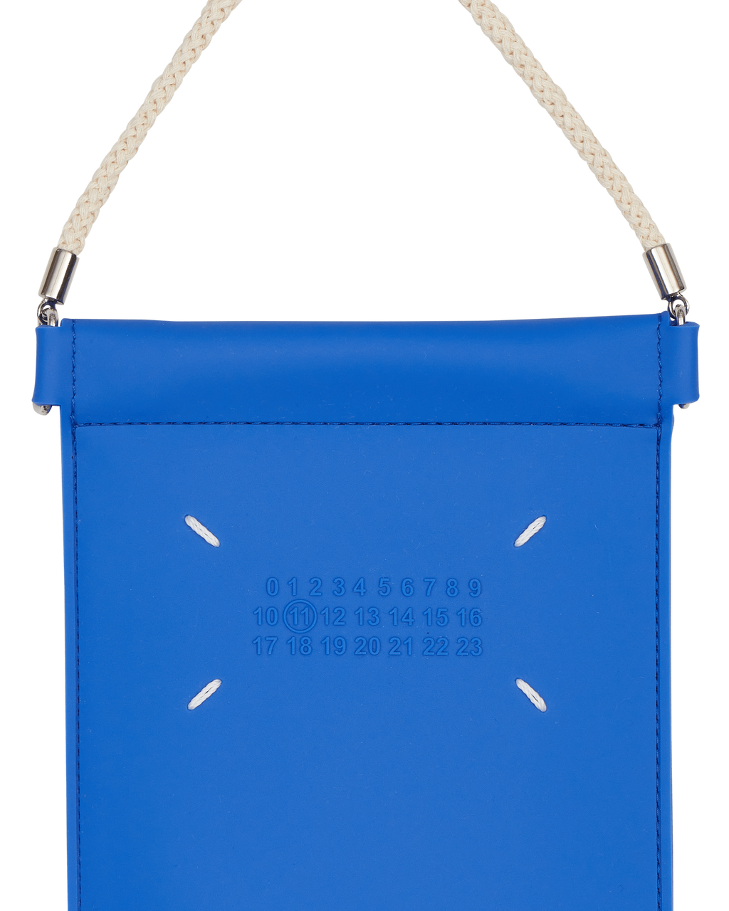 Оригінальна Rubber Leather Phone Case Blue Maison margiela – збільшений вид