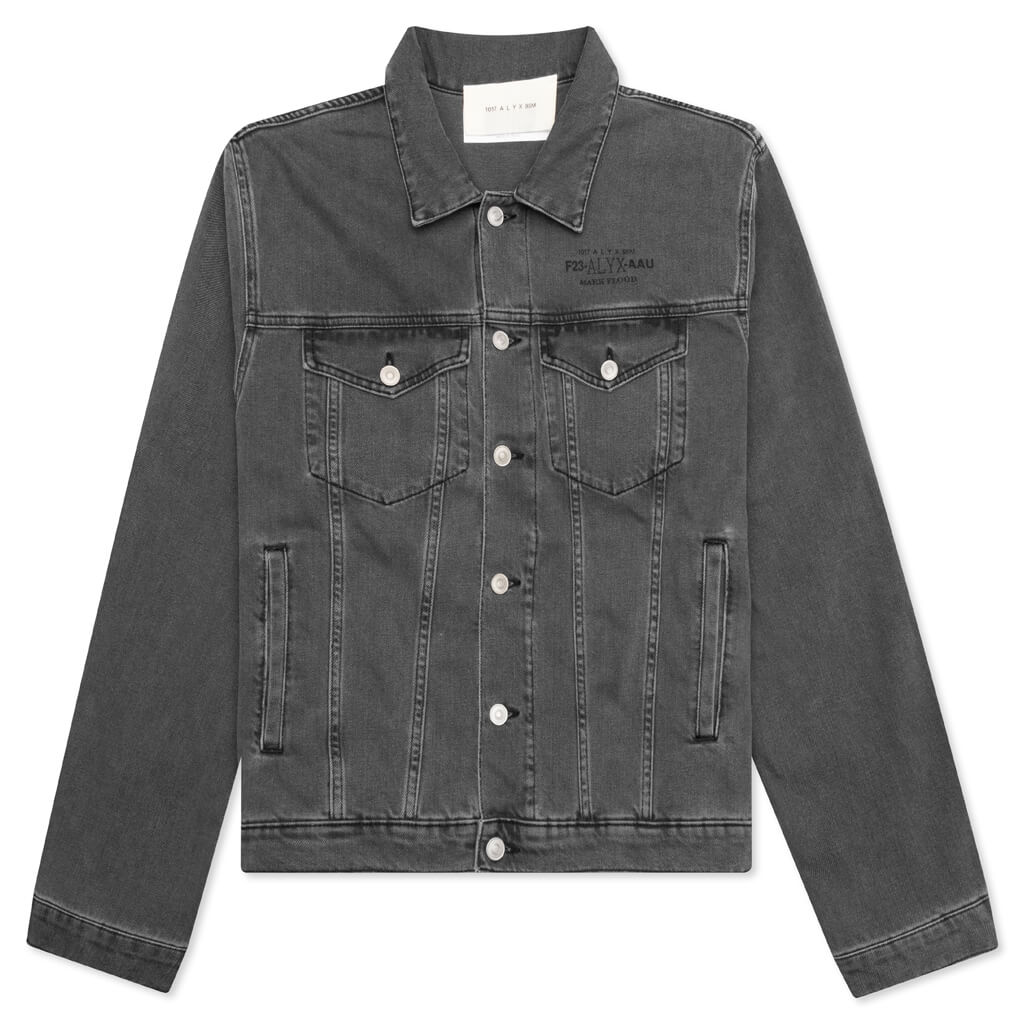Mark Flood Square Denim Jacket 1017 alyx 9sm оригінал – Купити в Україні – боковий вид