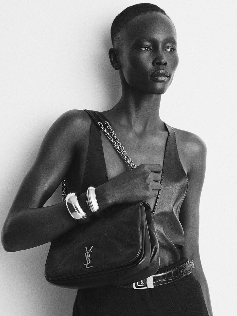 Оригінальна Jamie 4.3 Shoulder Bag Saint laurent – боковий вид
