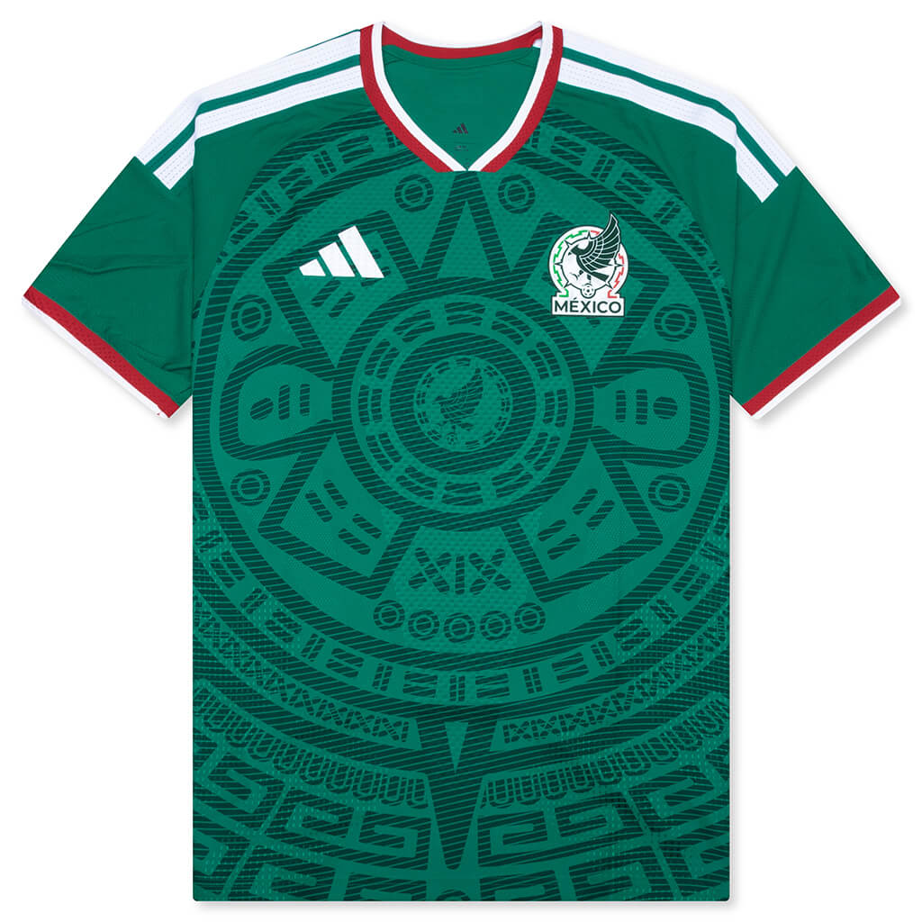 Оригінальна Mexico 26 Home Authentic Jersey Adidas – боковий вид