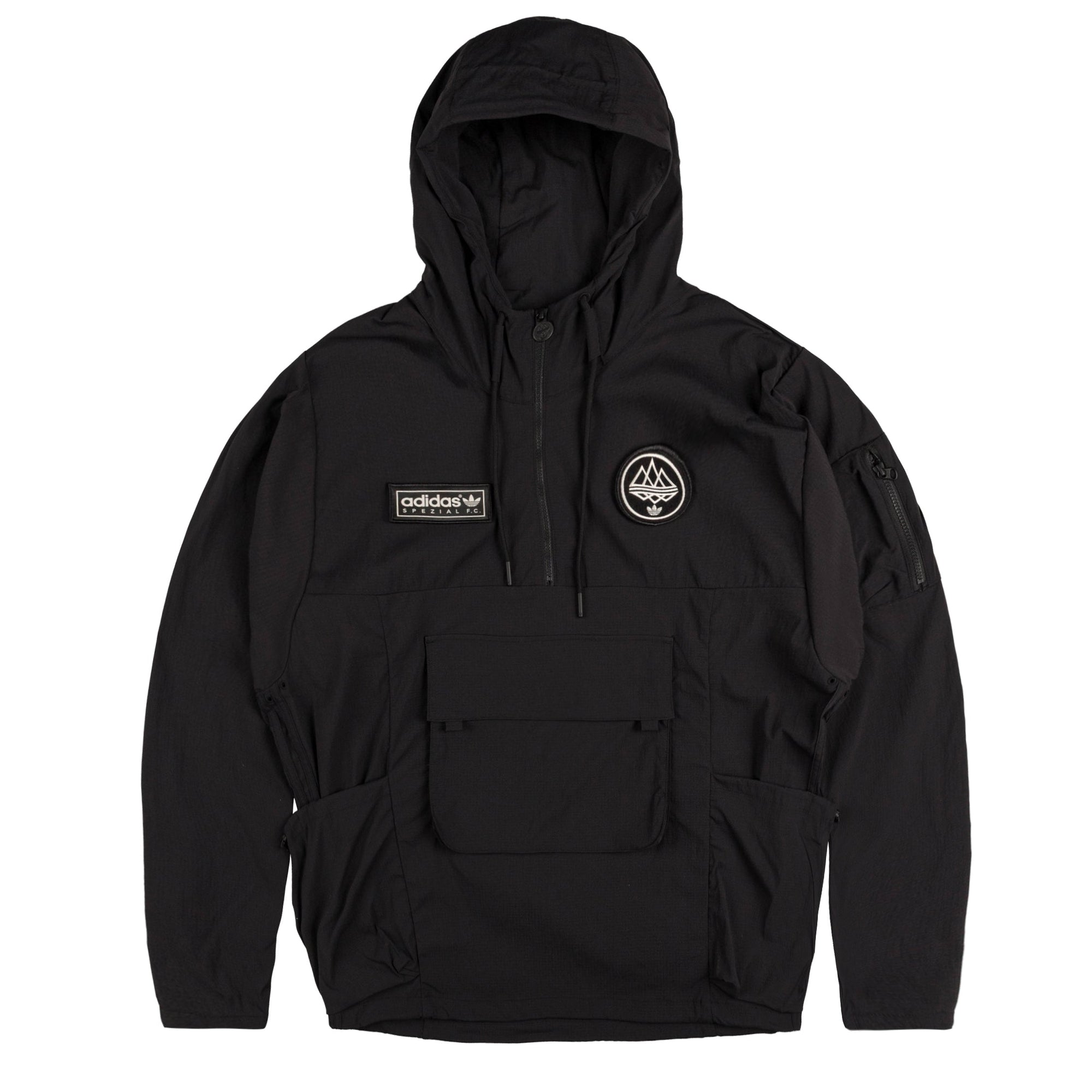 Spzl F.c. Smock Jacket Adidas – Гарантія оригінальності – боковий вид - ADIDAS